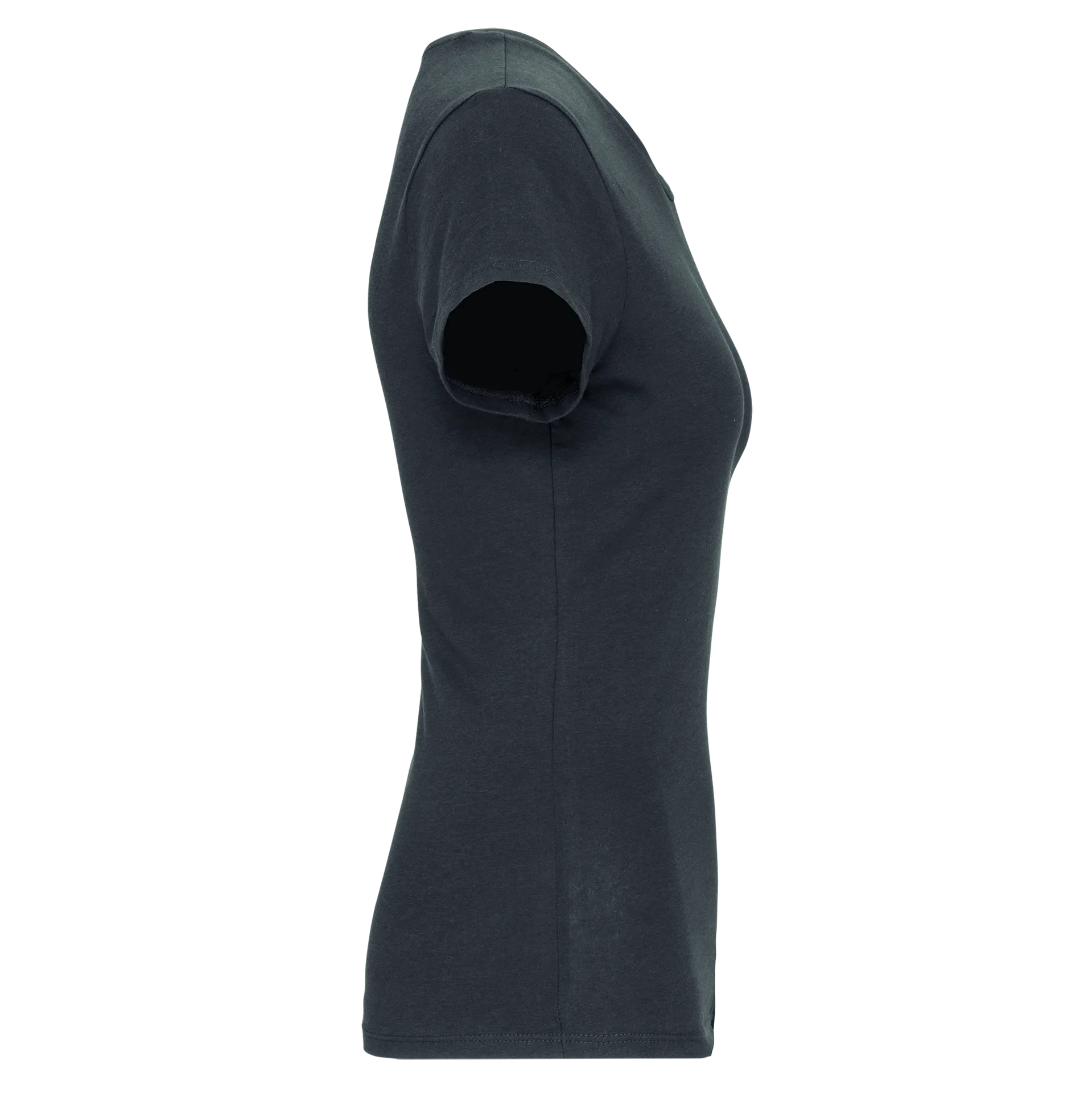 Kurzarm-Damen-T-Shirt mit Rundhalsausschnitt