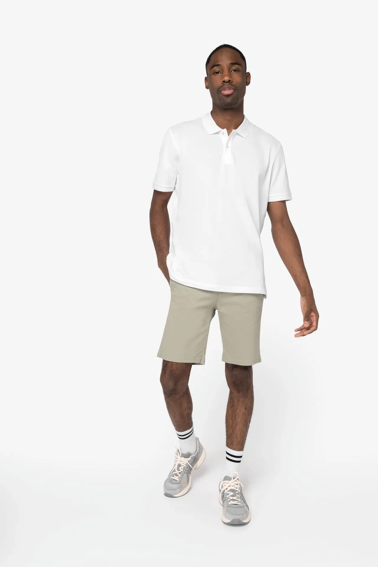Umweltfreundliche Chino-Bermuda-Shorts für Herren