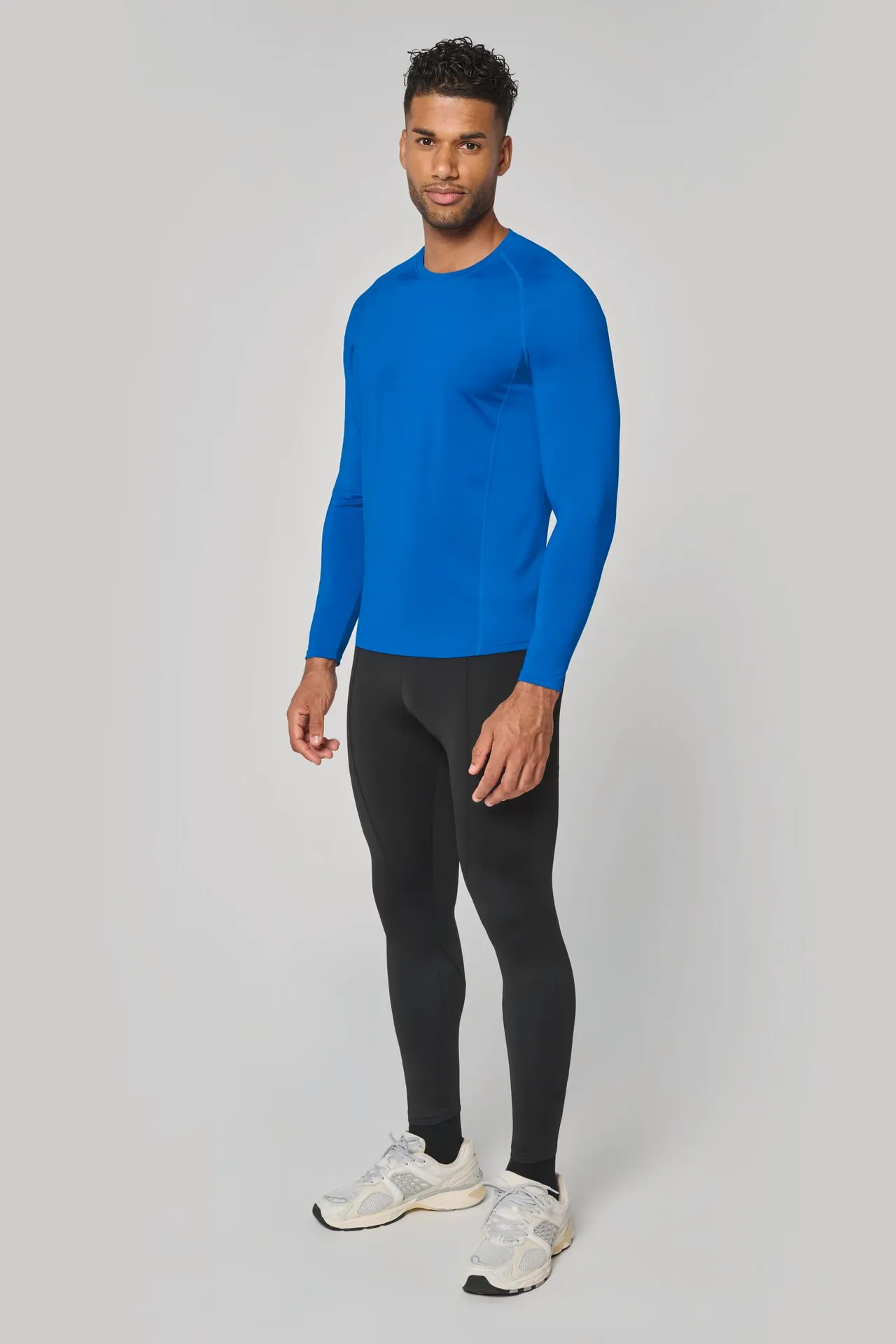 Langarm Doppelhaut T-Shirt. Schnelltrocknend