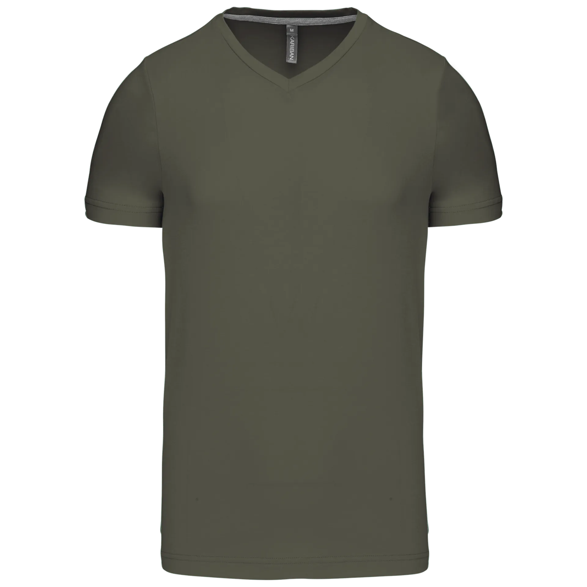 Herren-T-Shirt V-Ausschnitt kurze Ärmel