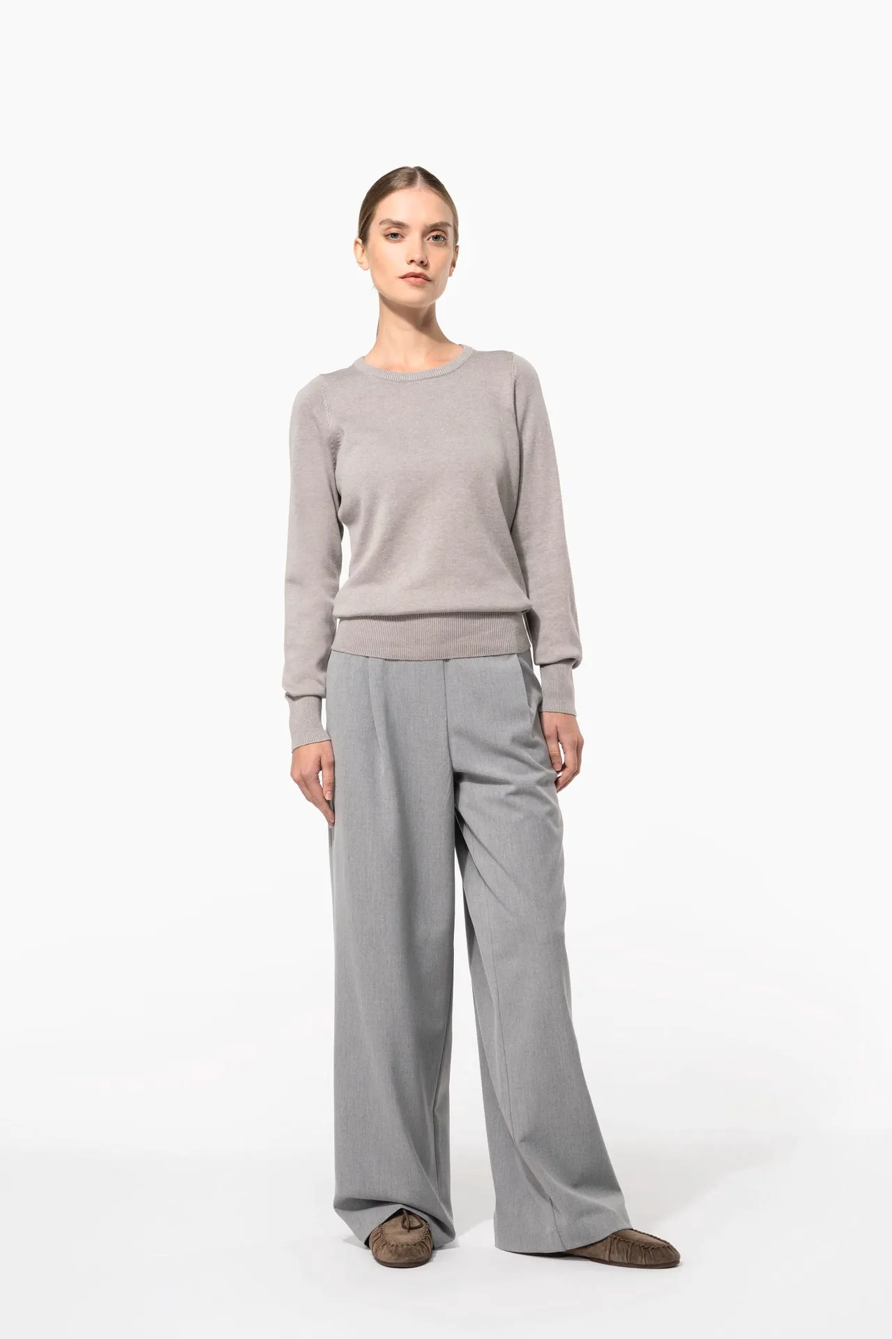 Damen Pullover Rundhals