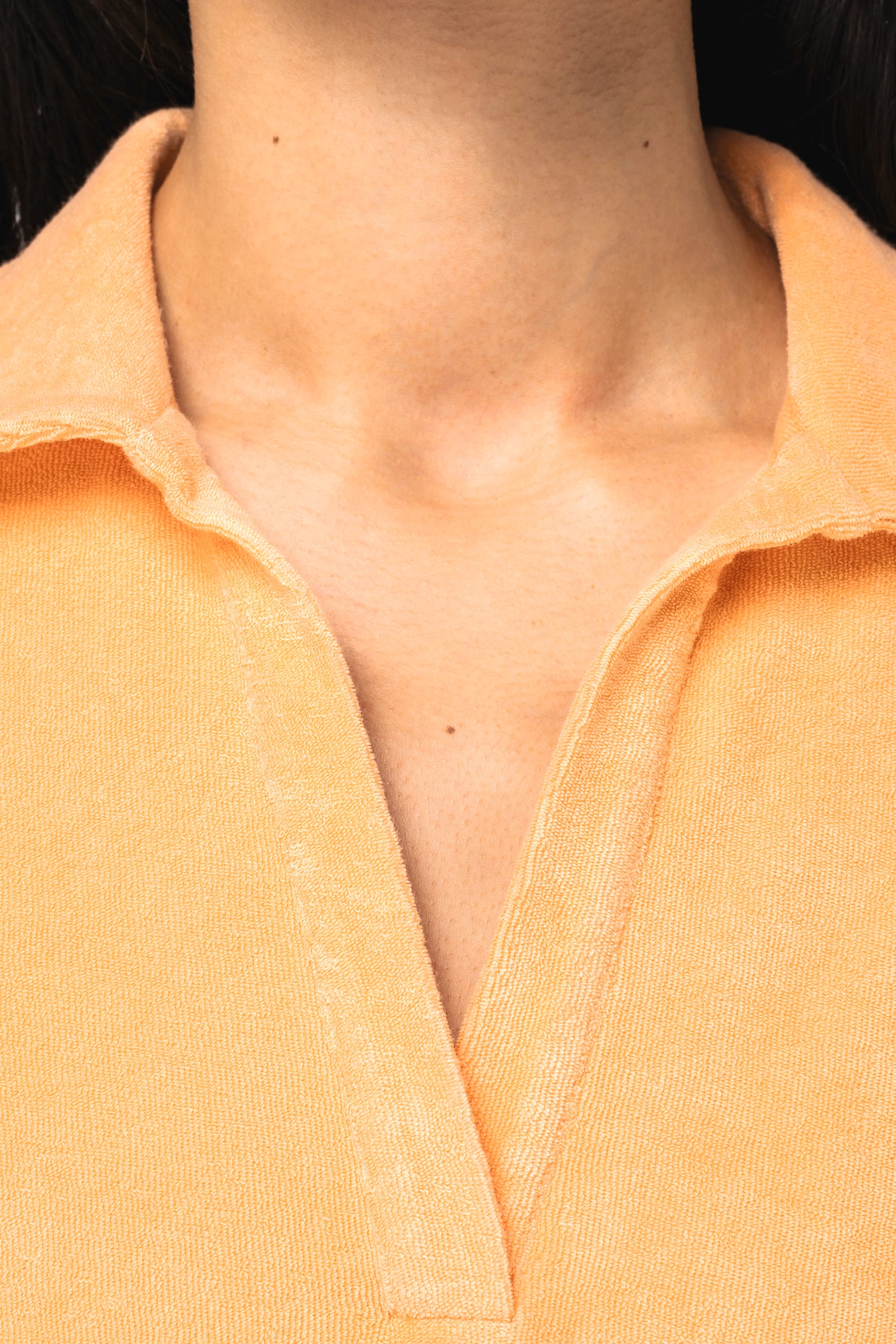 Umweltfreundliches Damen-Polohemd aus Frottee