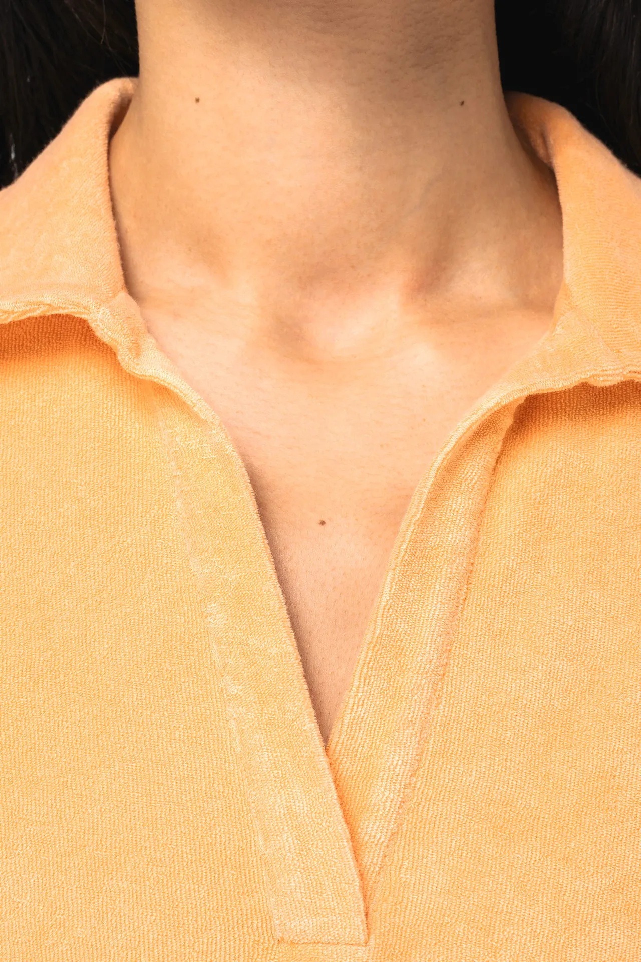 Umweltfreundliches Damen-Polohemd aus Frottee