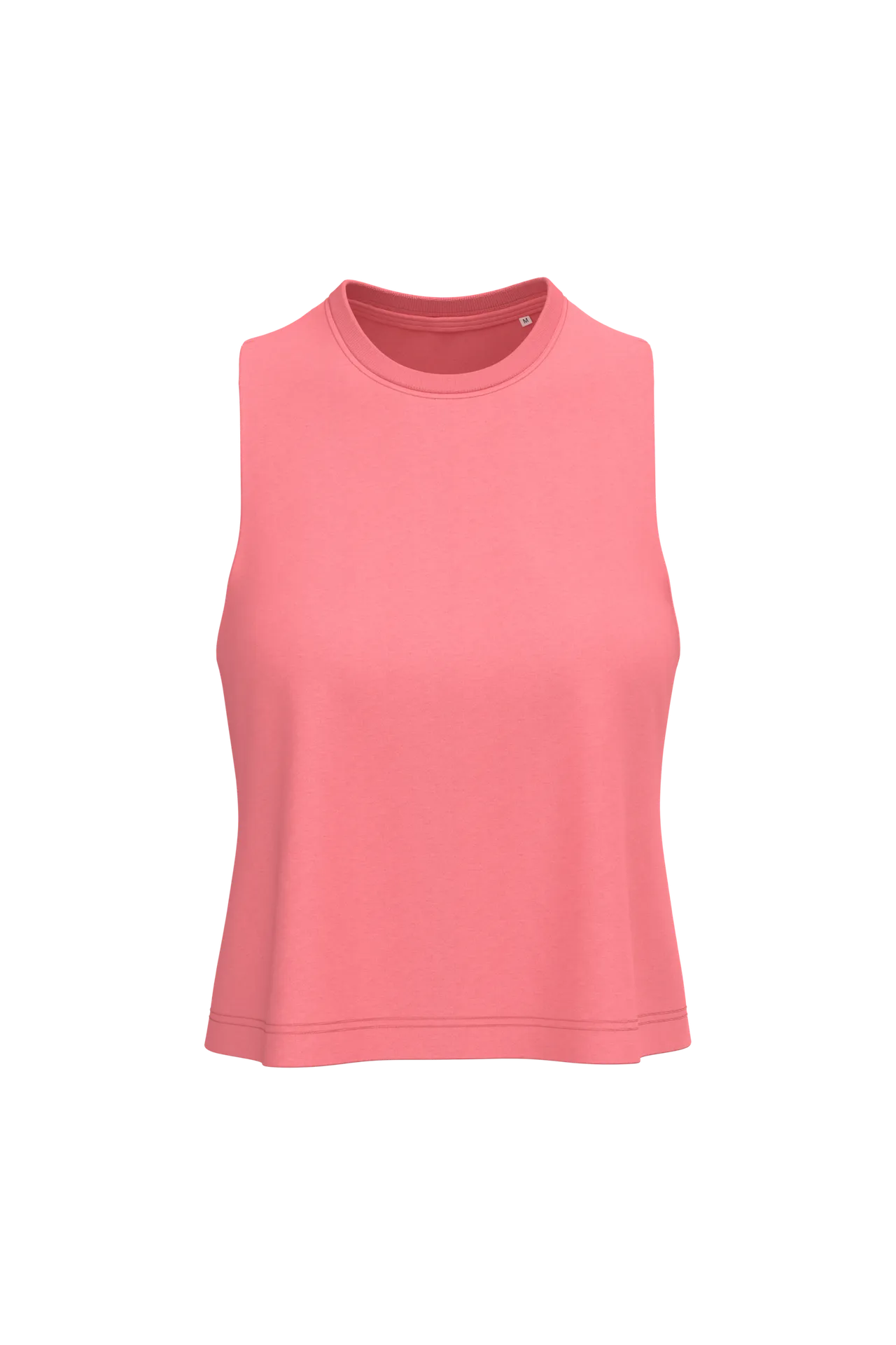 Damen Triblend Crop-Top