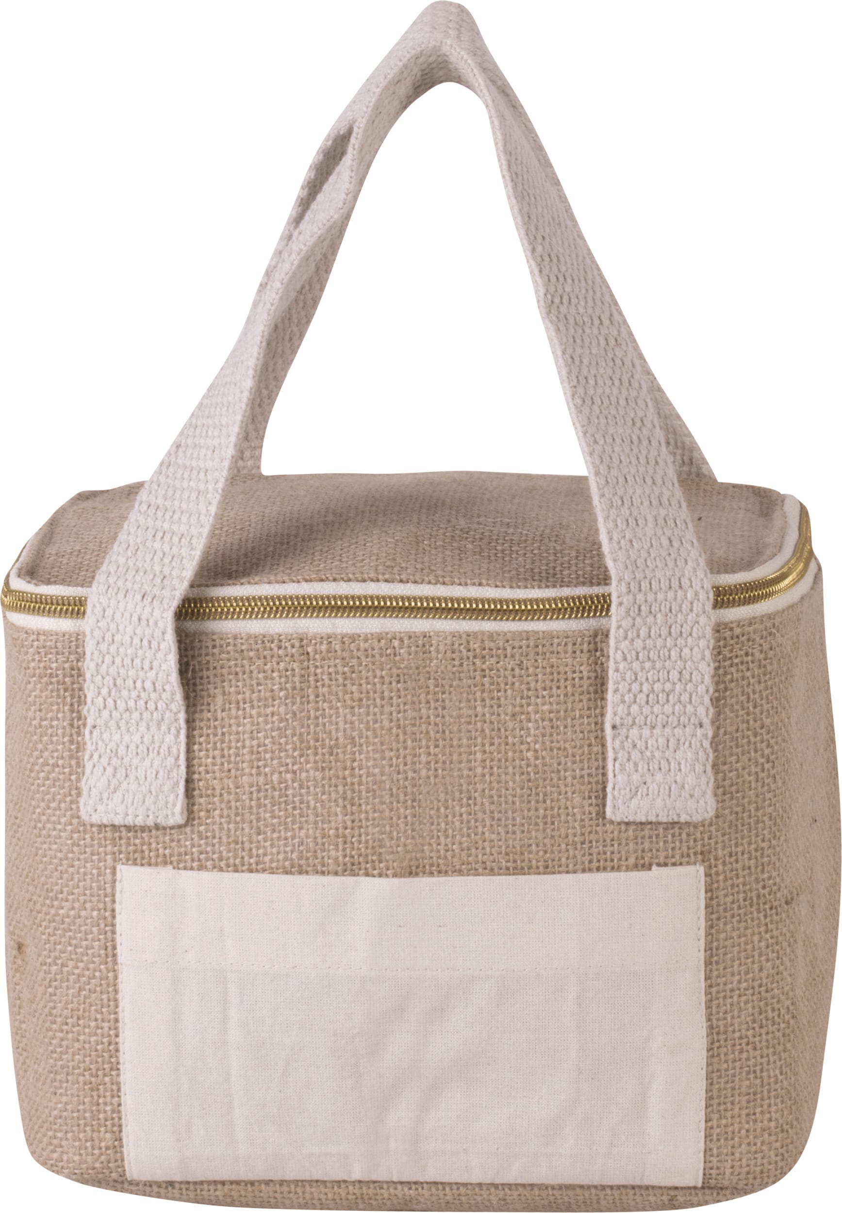 Kleine Kühltasche aus Jute