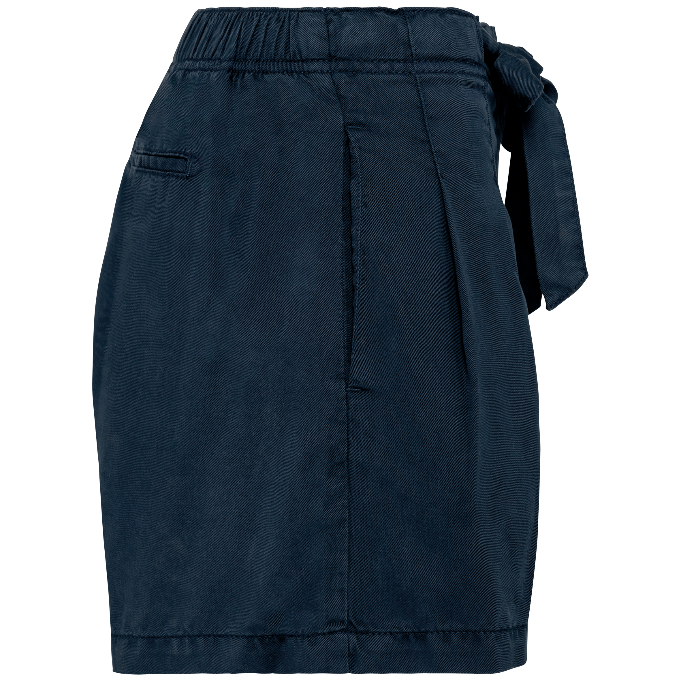 Umweltfreundliche ausgewaschene Damenshorts aus Lyocell
