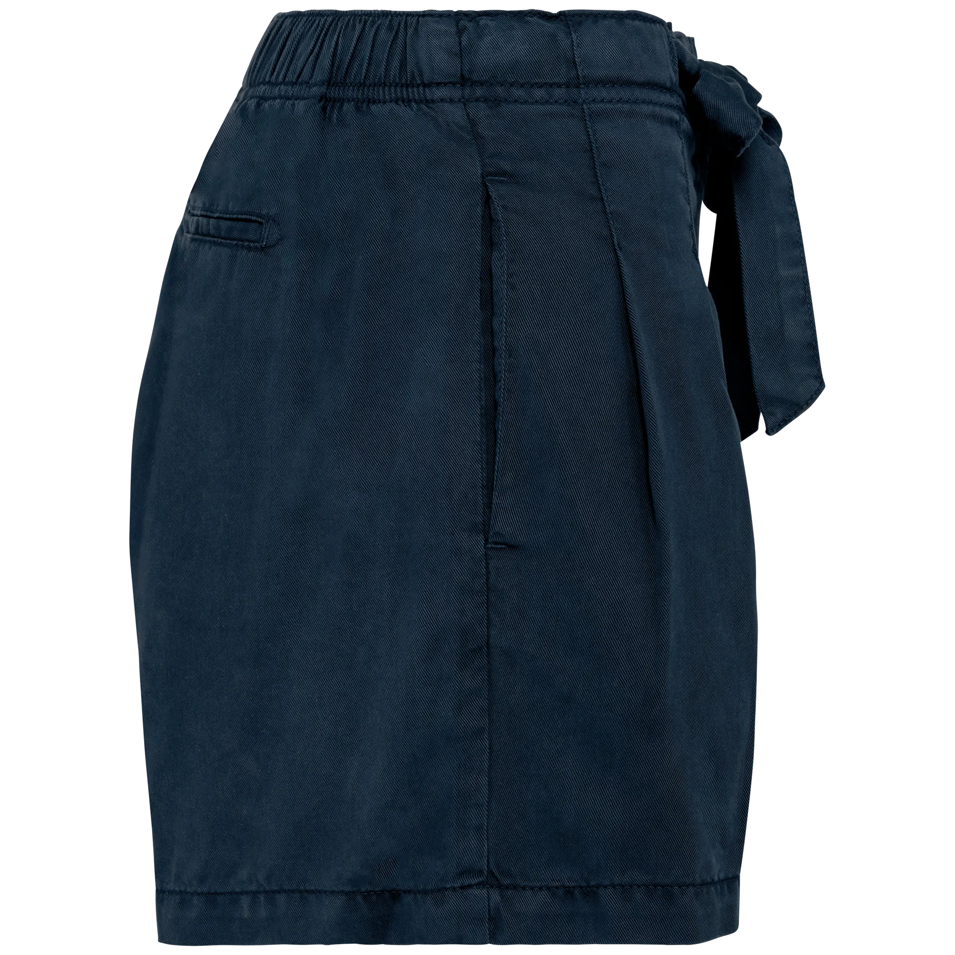 Umweltfreundliche ausgewaschene Damenshorts aus Lyocell