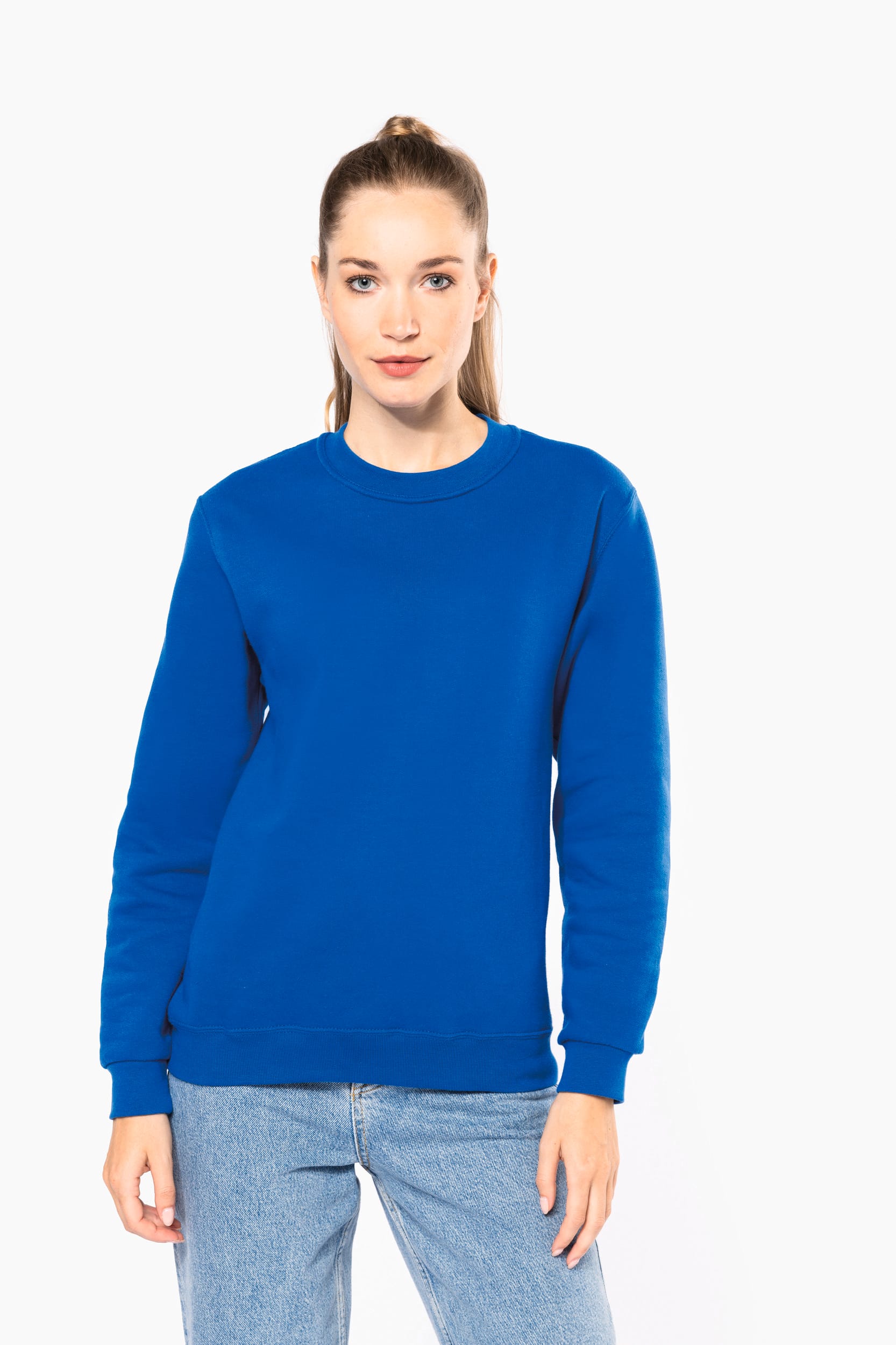 Recyceltes Unisex-Sweatshirt mit Rundhalsausschnitt