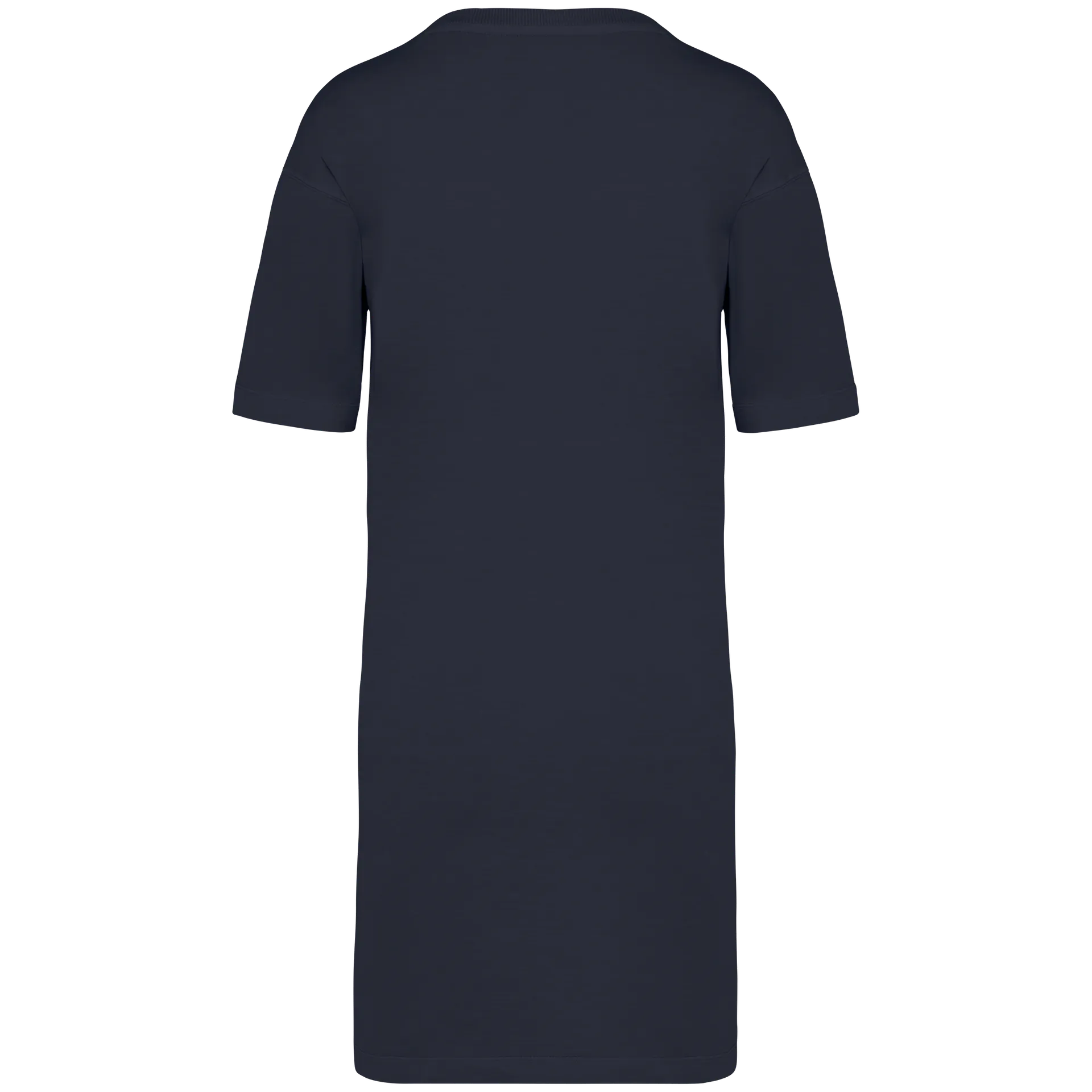 Umweltfreundliches ausgewaschenes Damen-T-Shirt-Kleid
