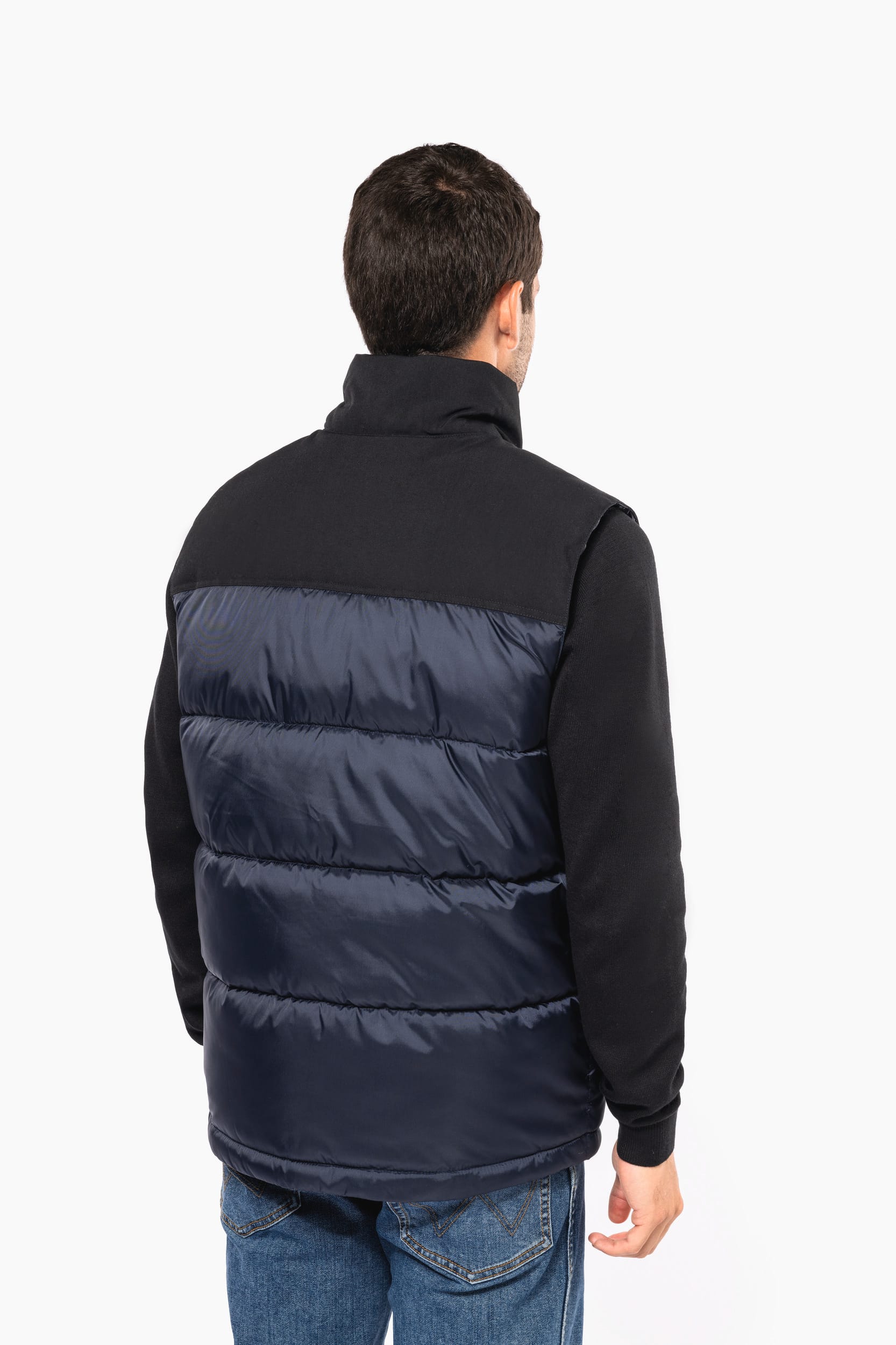 Gesteppter Unisex-Bodywarmer in zwei Farbtönen