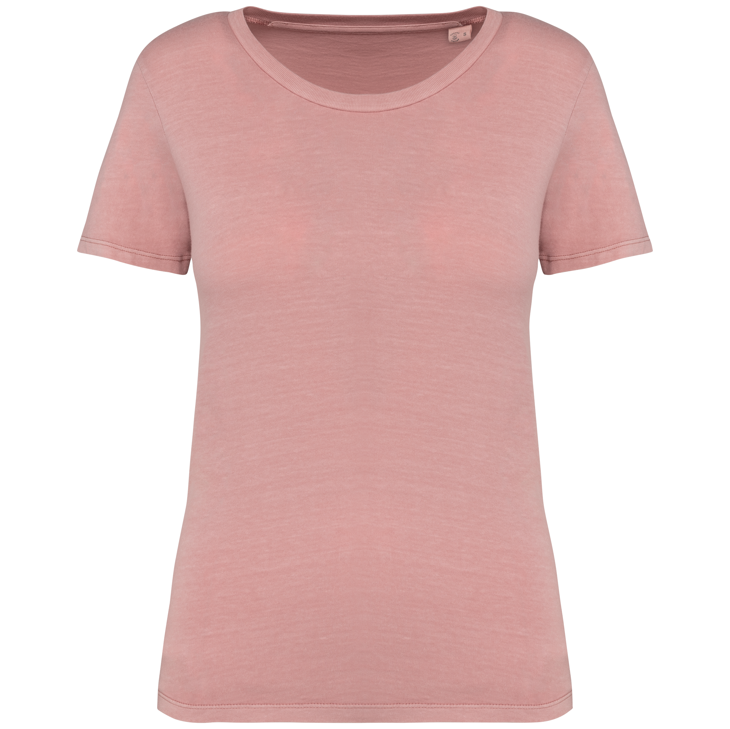 Umweltfreundliches ausgewaschenes Damen-T-Shirt