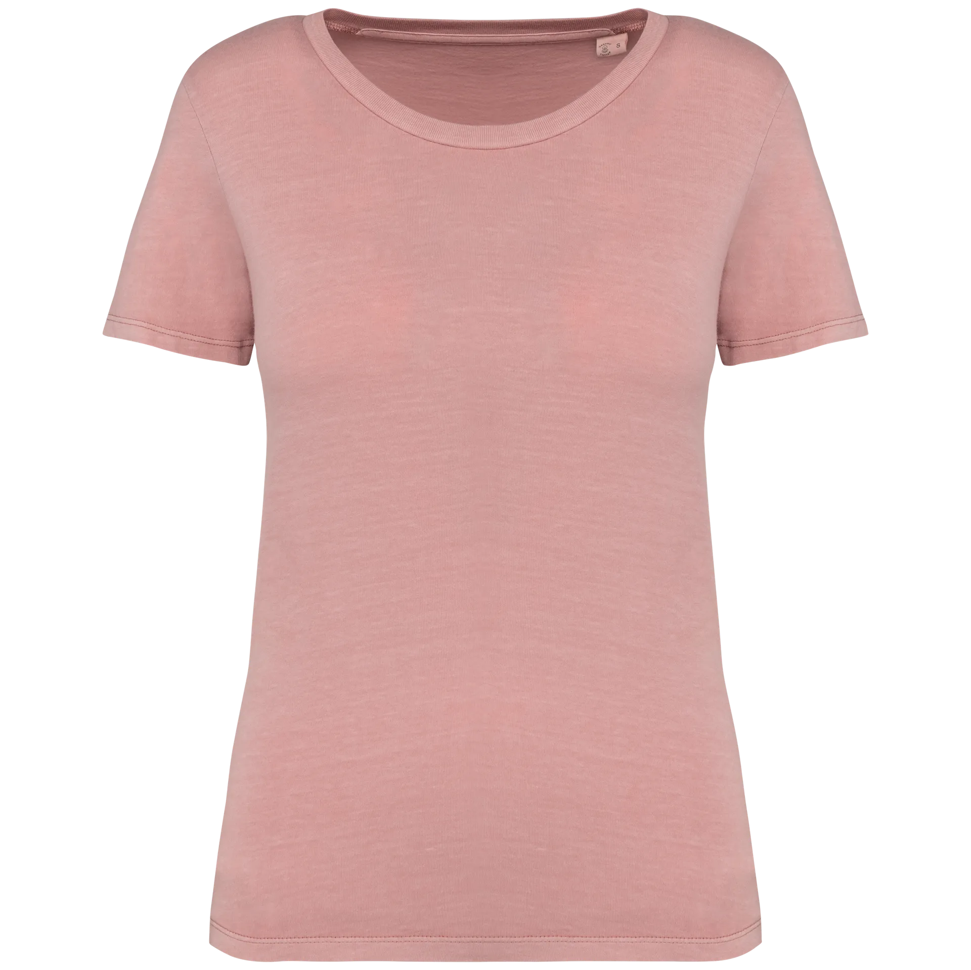 Umweltfreundliches ausgewaschenes Damen-T-Shirt