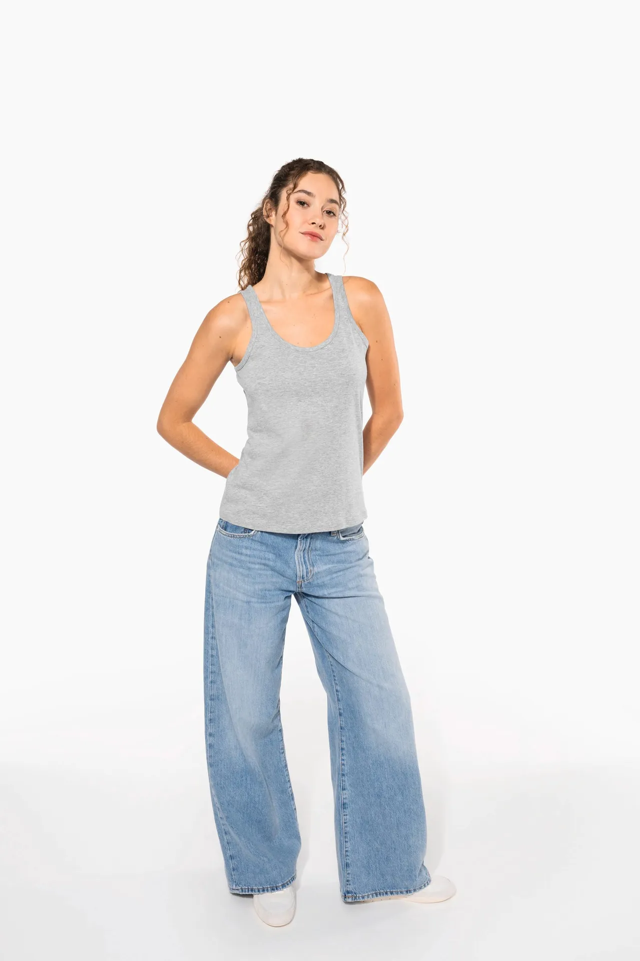 Damen Bio150 IC Achselhemd