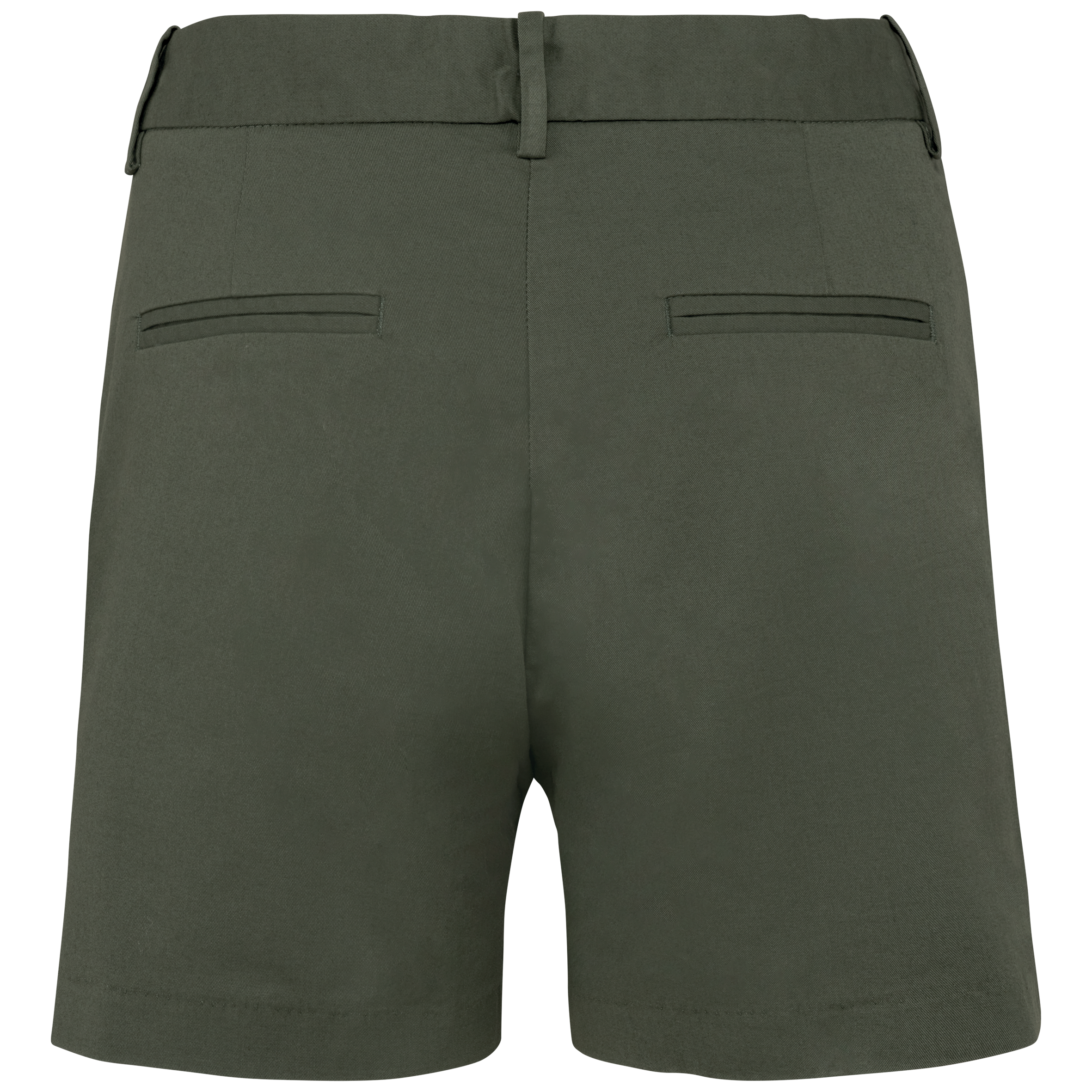 Umweltfreundliche Chino-Bermuda-Shorts für Damen