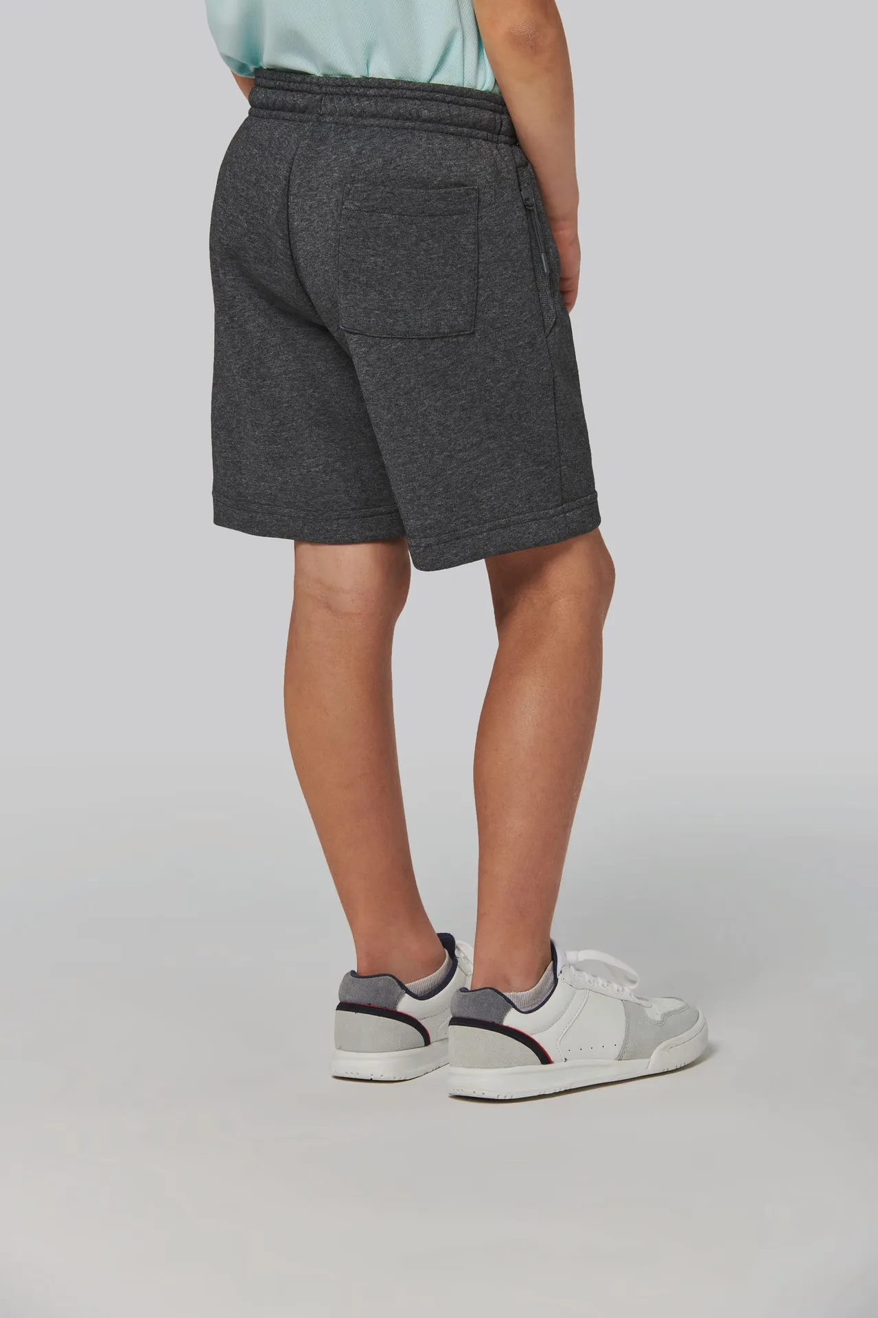 Multisport-Bermuda-Shorts aus Fleece für Kinder