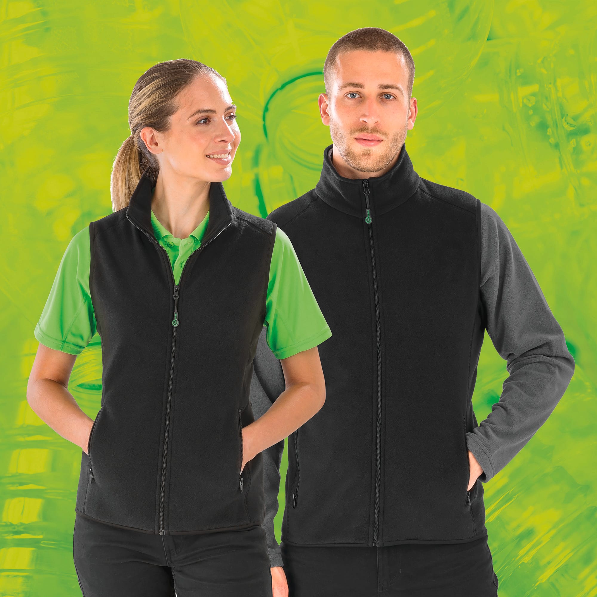 Recycelte Bodywarmer-Weste