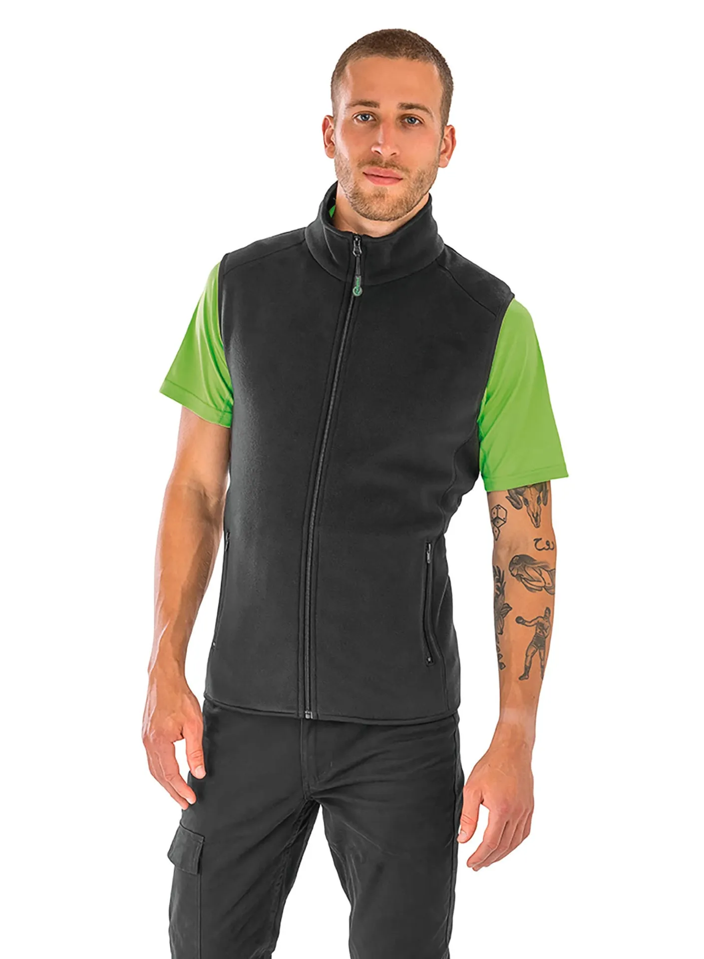 Recycelte Bodywarmer-Weste