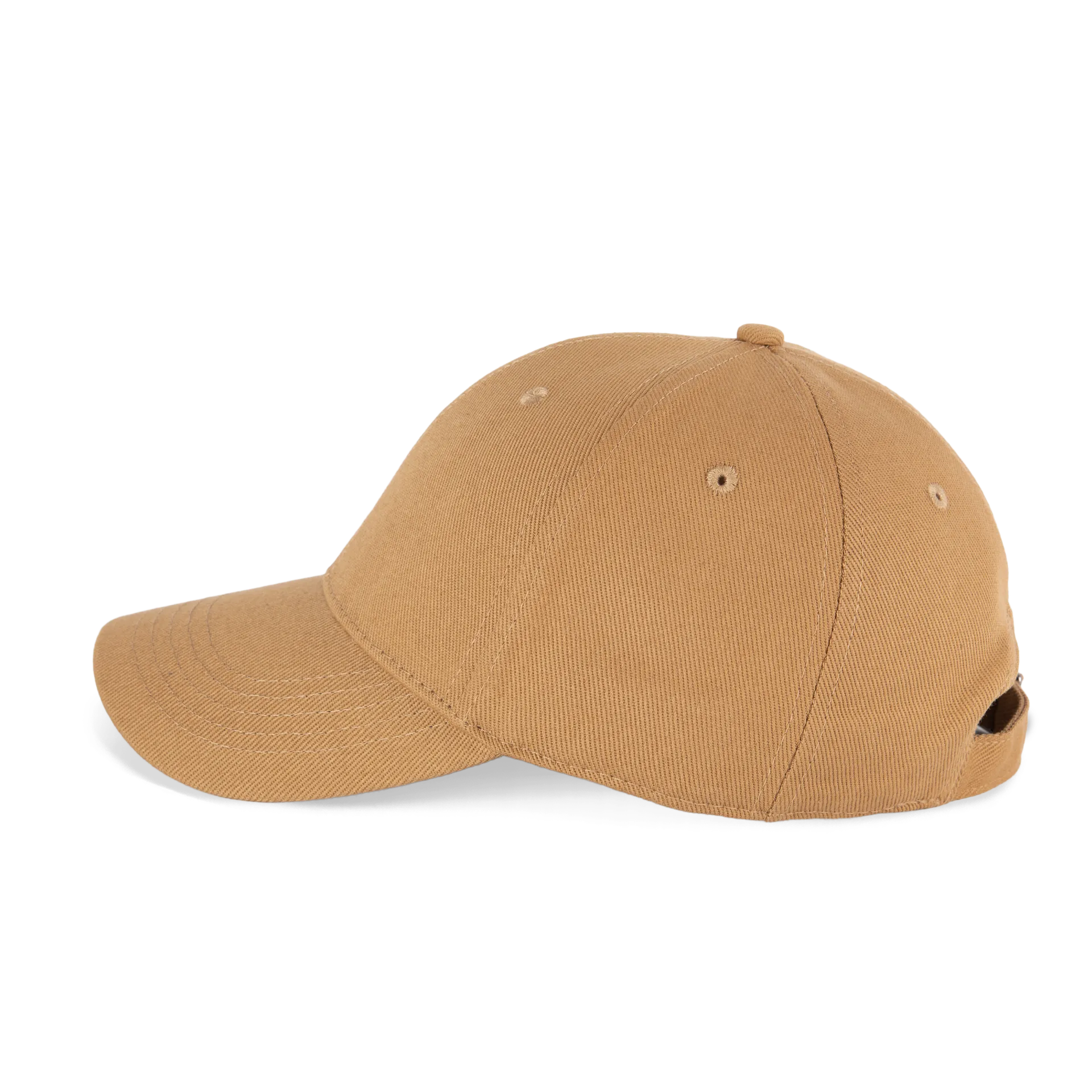 6-Panel-Kappe aus Bio-Baumwolle – K-up Gold Label