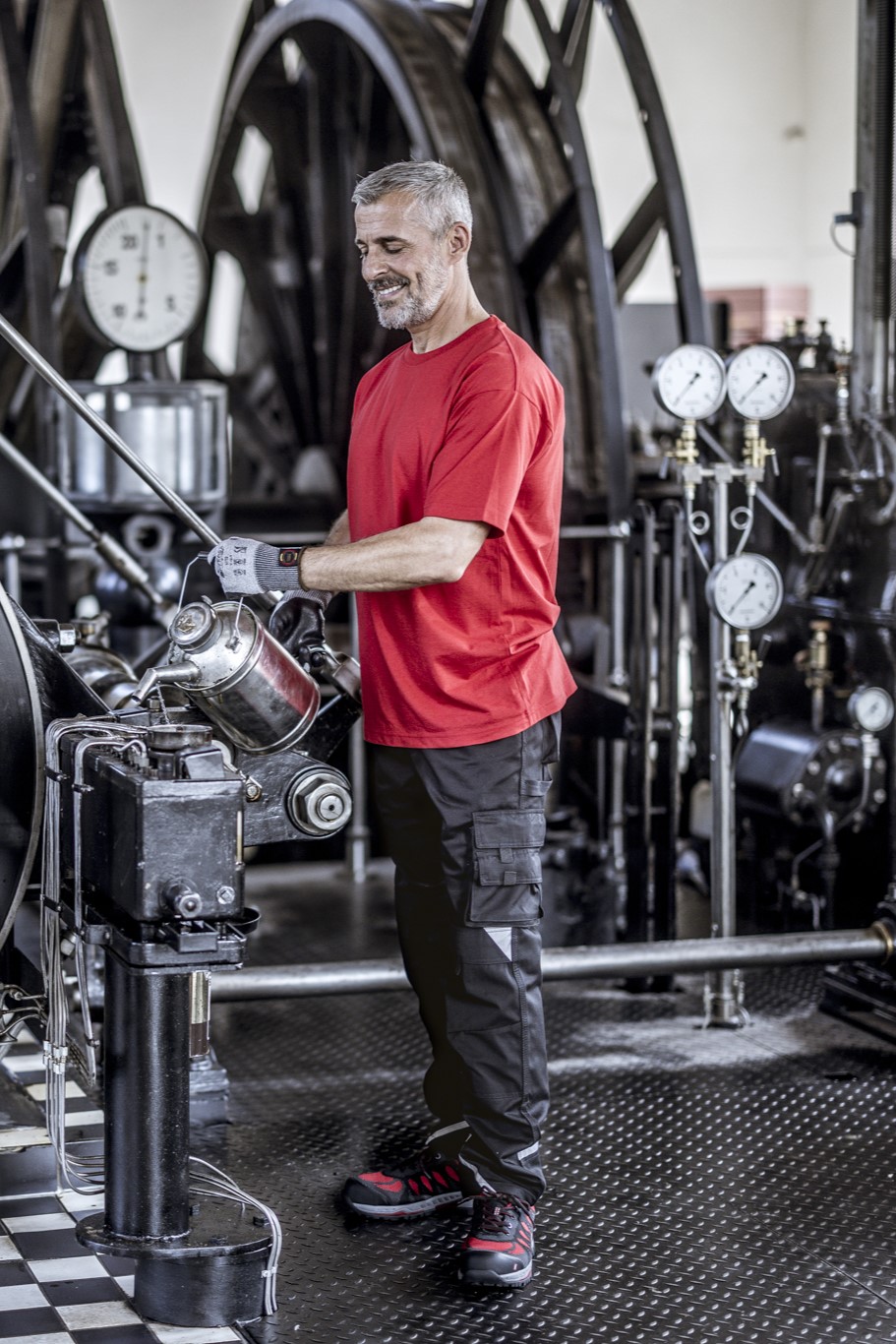 Nitras - MOTION TEX PLUS Robuste Arbeitshose mit Dreifachnähten