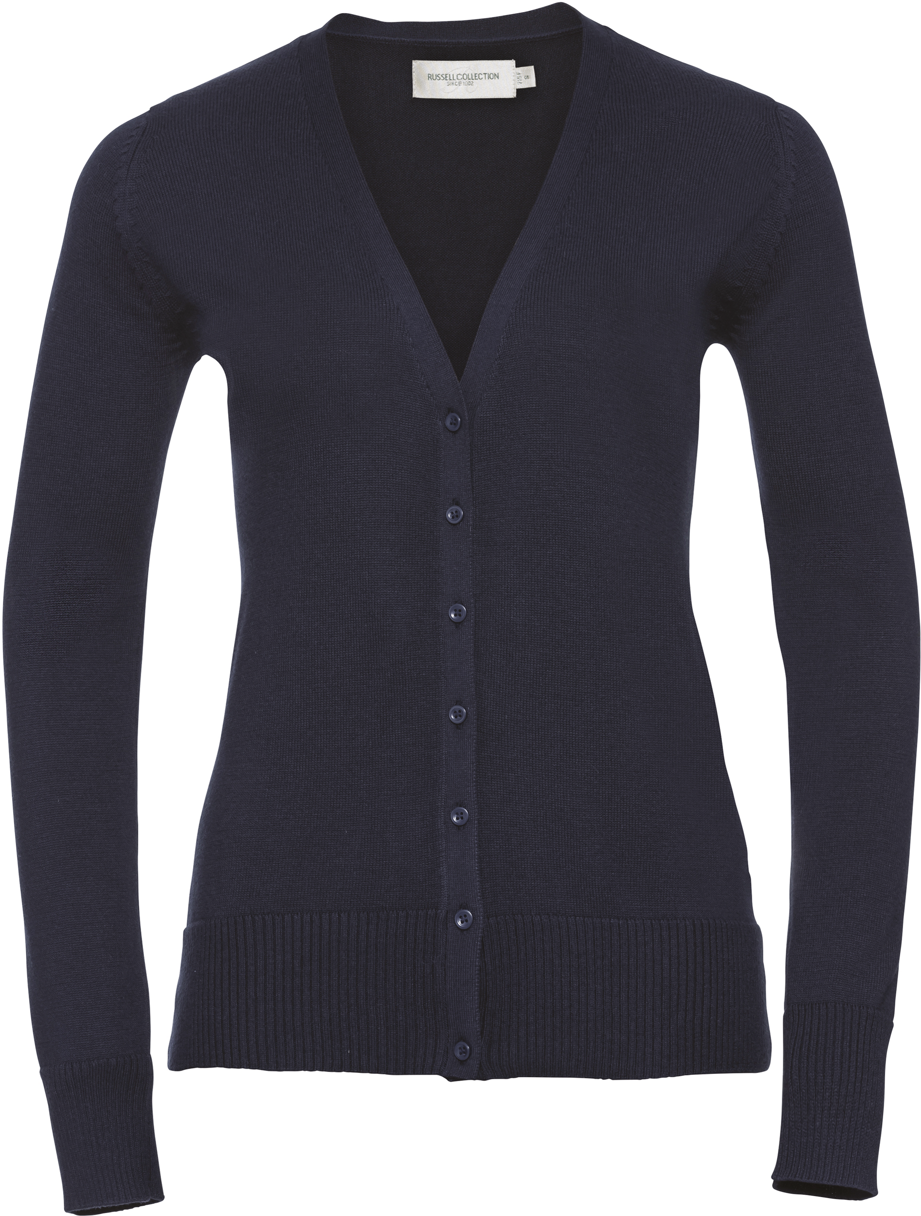 Ladies' V-neck Knitted Cardigan