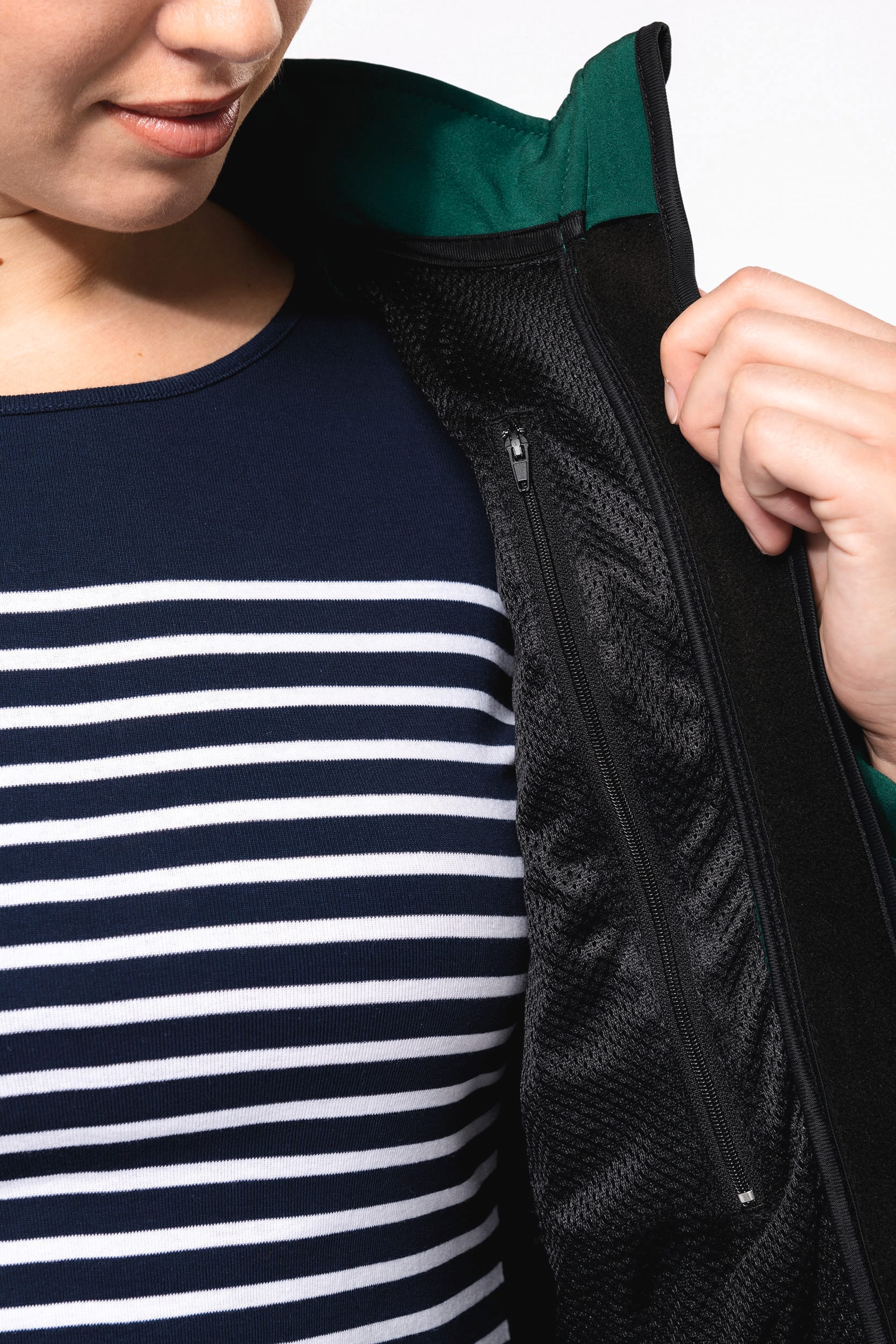 Damen Softshell-Jacke mit Abnehmbare Kapuze