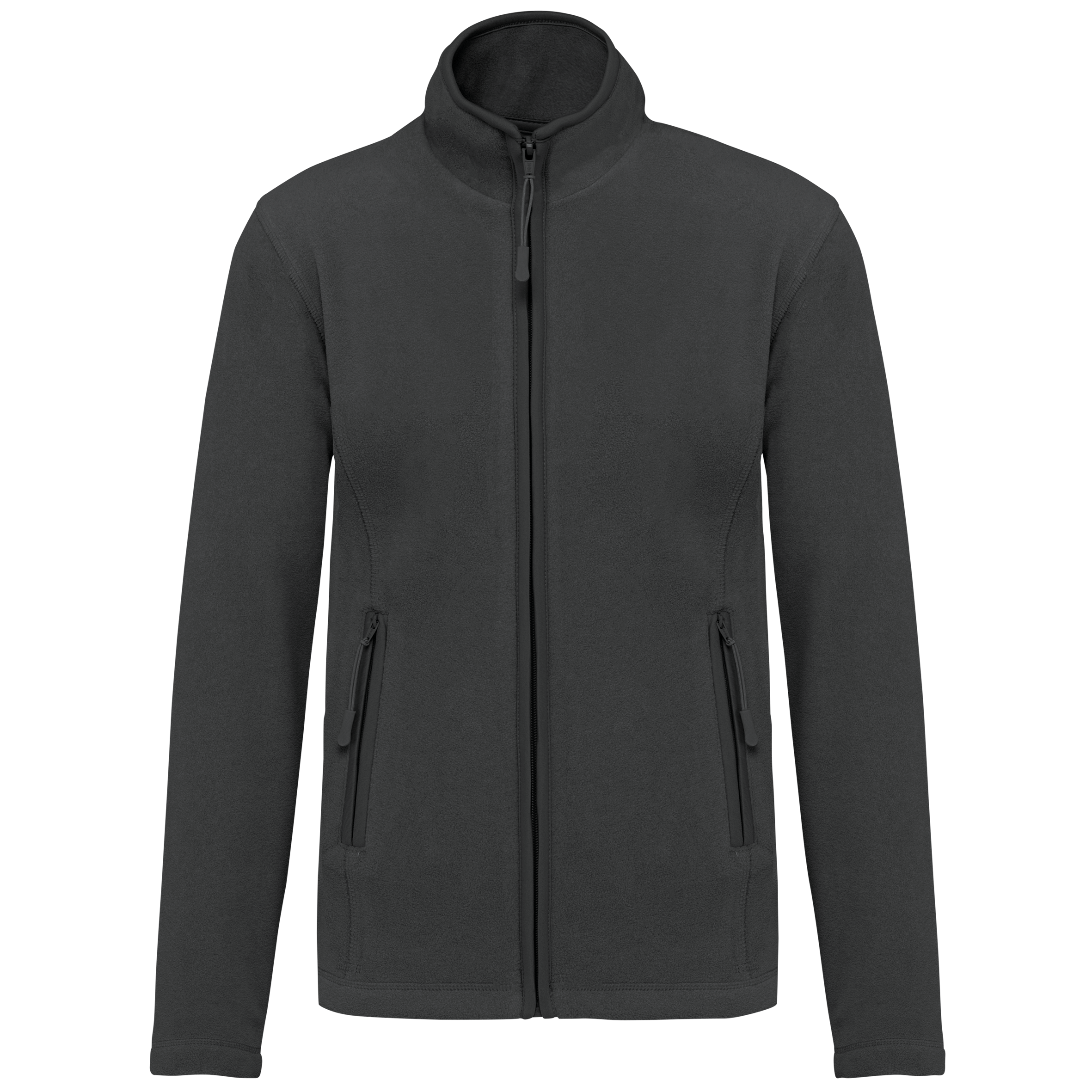 Mikrofleece-Jacke mit Reißverschluss für Damen