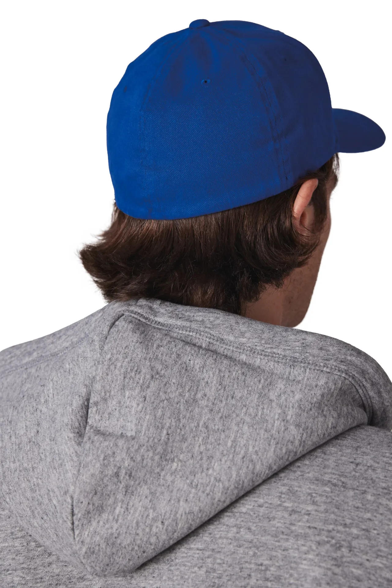 6-Panel Flexfit  Schirmmütze - Gebürstete Baumwolle