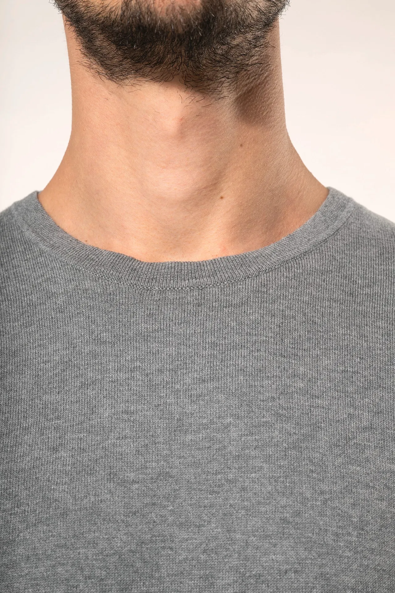 Supima®-Herrenpullover mit Rundhalsausschnitt