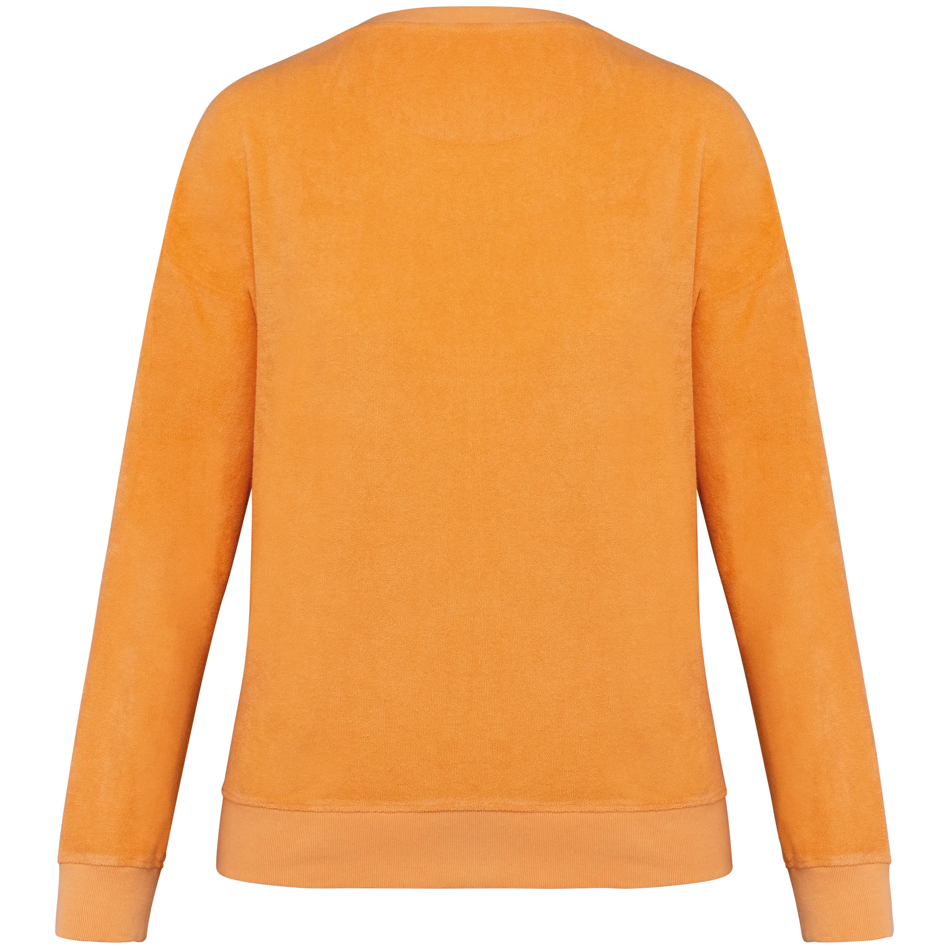 Umweltfreundliches Damen-Sweatshirt aus Frottee