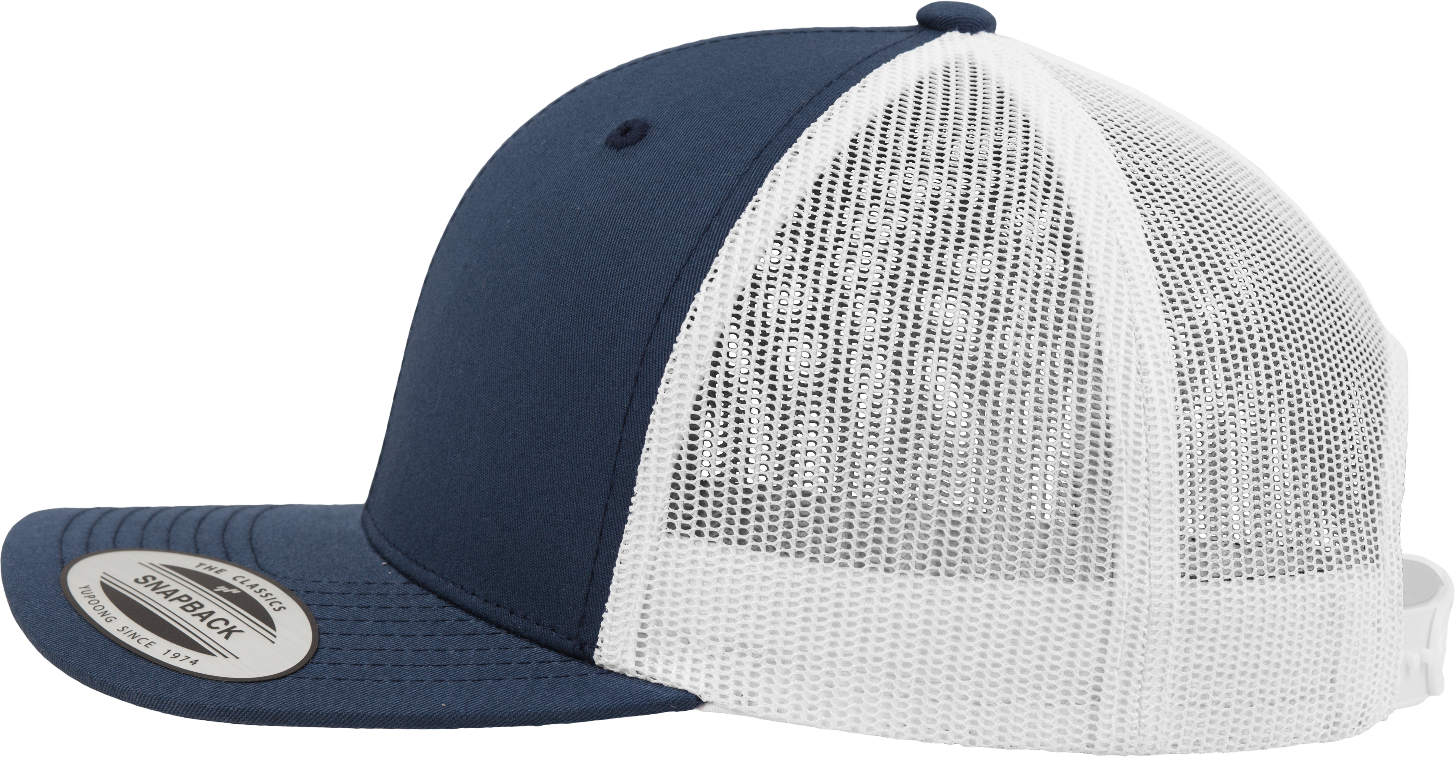 Zweifarbige Retro-Trucker-Kappe