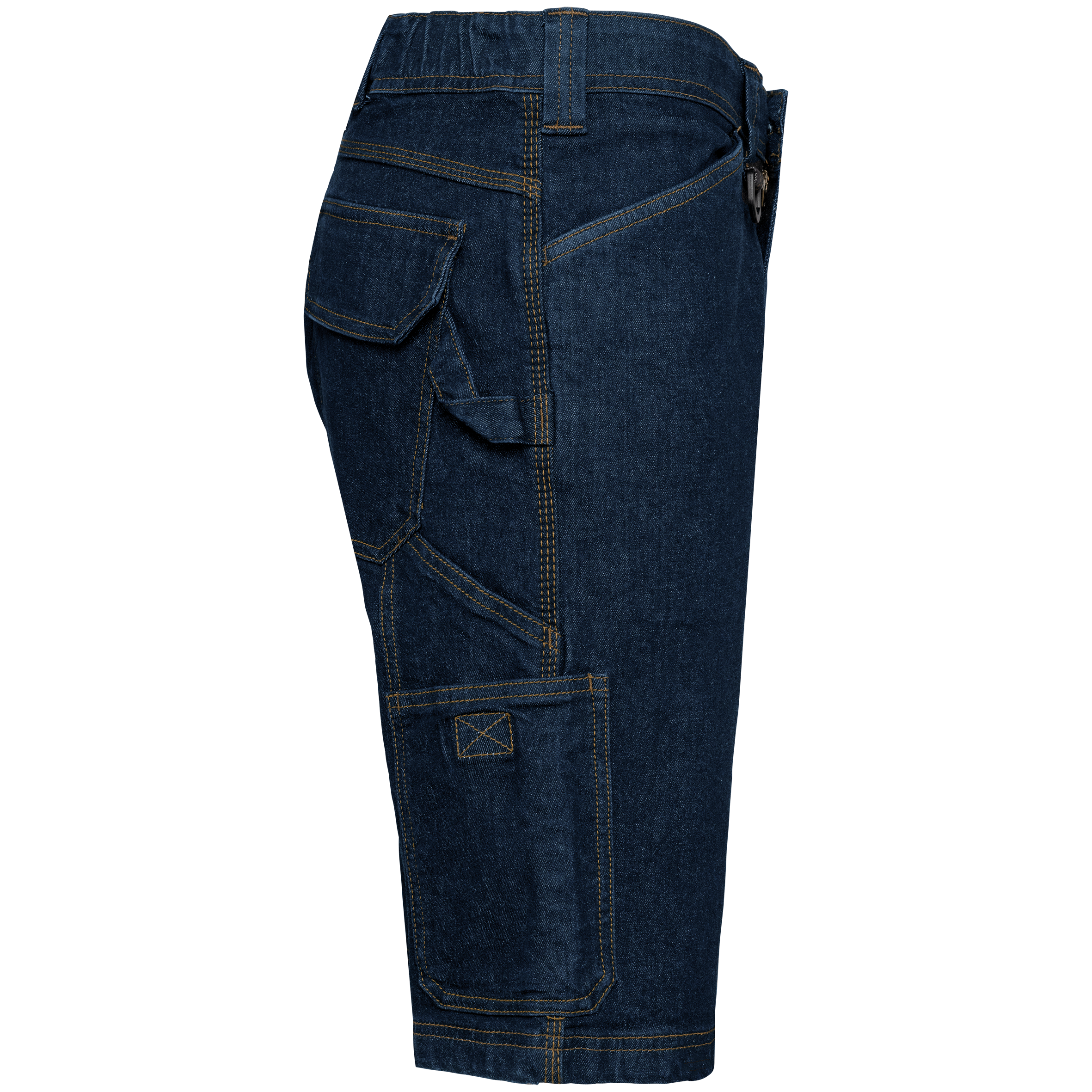 Denim-Bermuda-Shorts mit mehreren Taschen, für Herren Denim-Bermuda-Shorts mit mehreren Taschen, für Herren