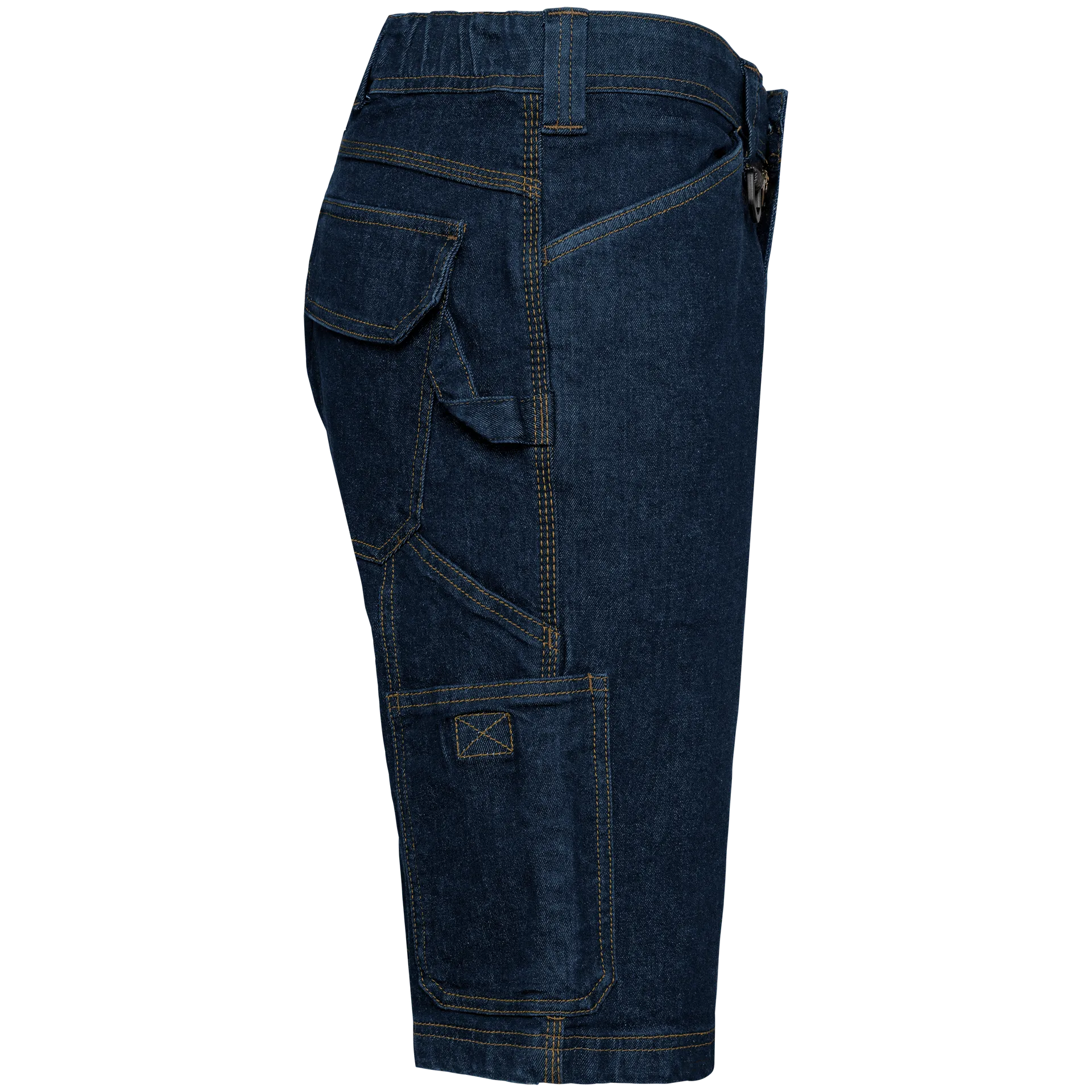 Bermuda aus Denim mit mehreren Taschen, für Herren