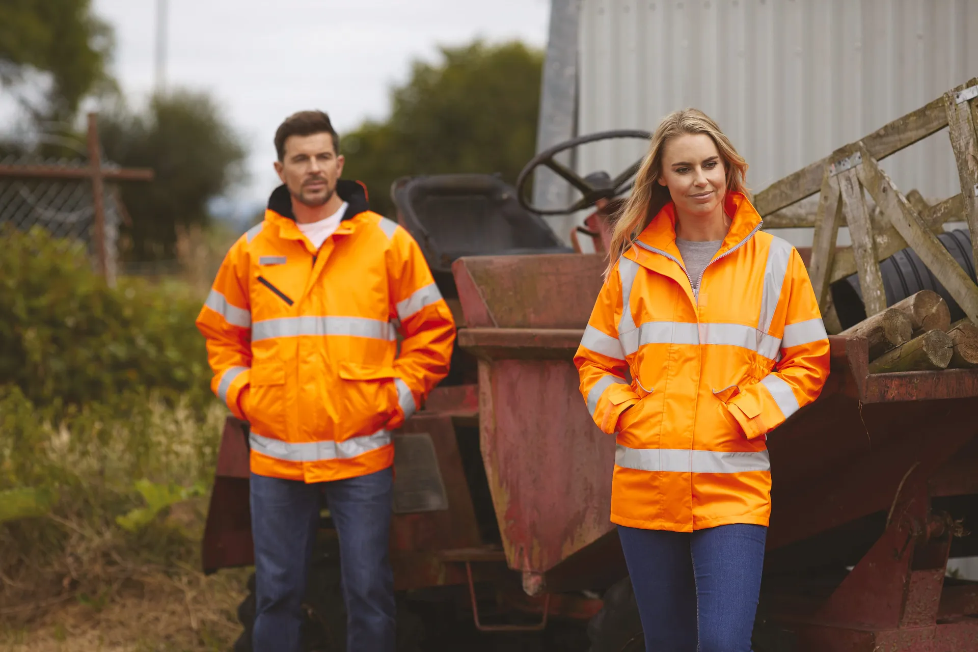 Hi-Vis ladies' executive jacket