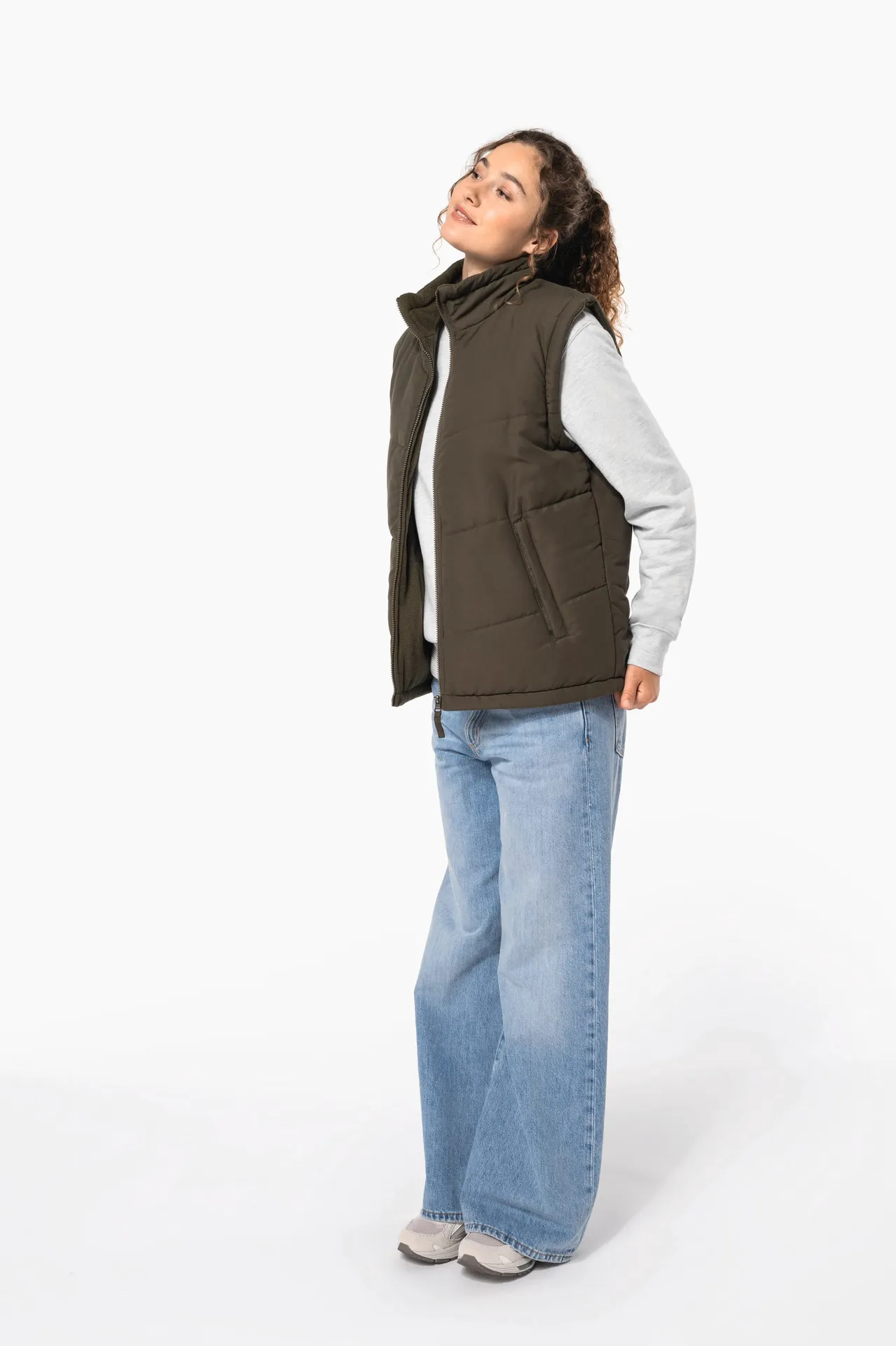 Bodywärmer mit Fleecefutter