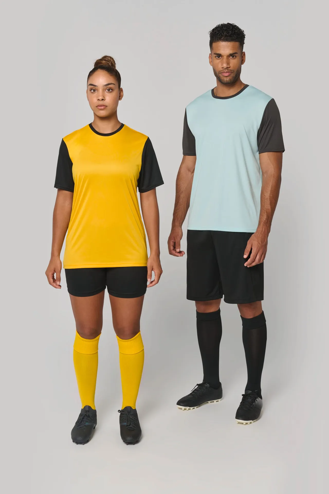 Unisex-Multisport-Kurzarmtrikot zweifarbig