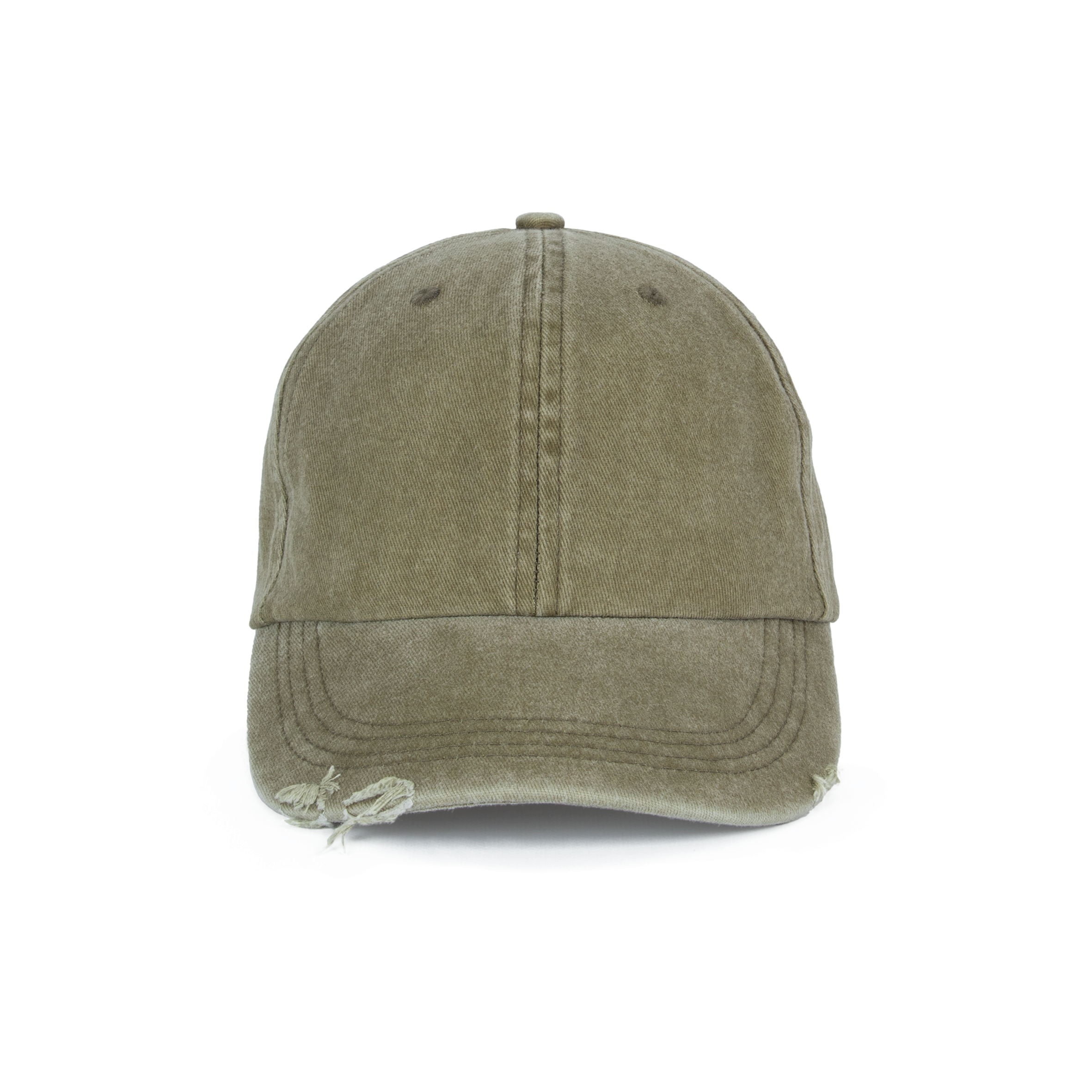 Zerrissene gewaschene Kappe