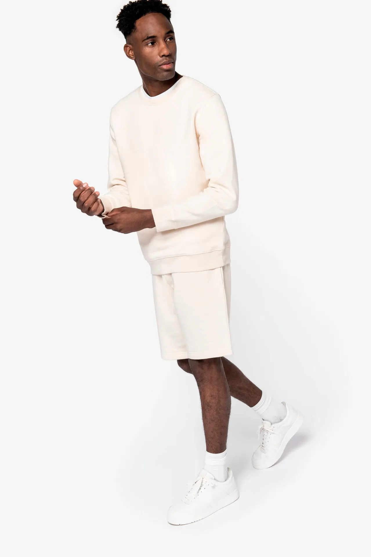 Umweltfreundliches Unisex-Sweatshirt mit Rundhalsausschnitt