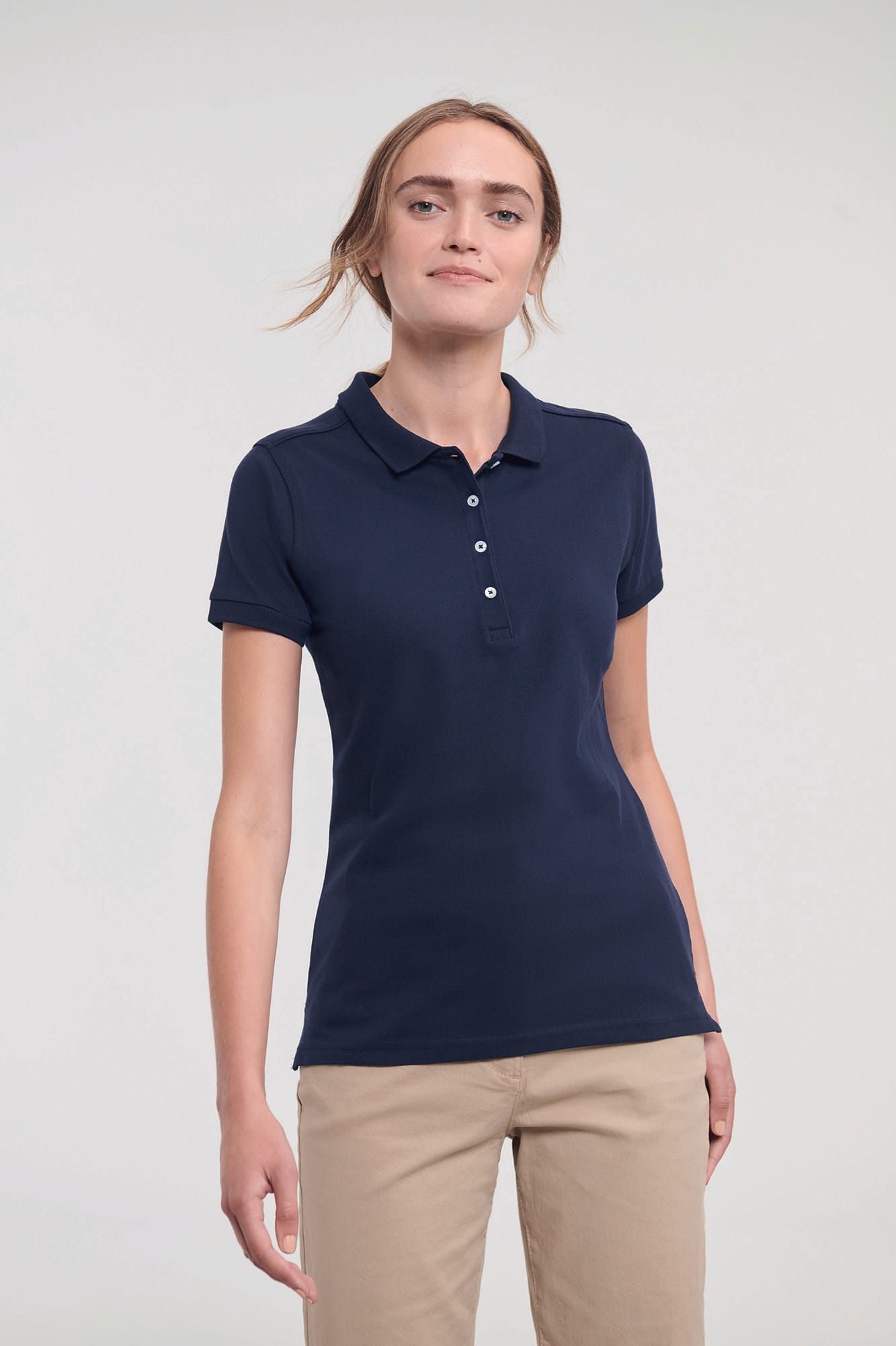 Stretch Polo für Damen
