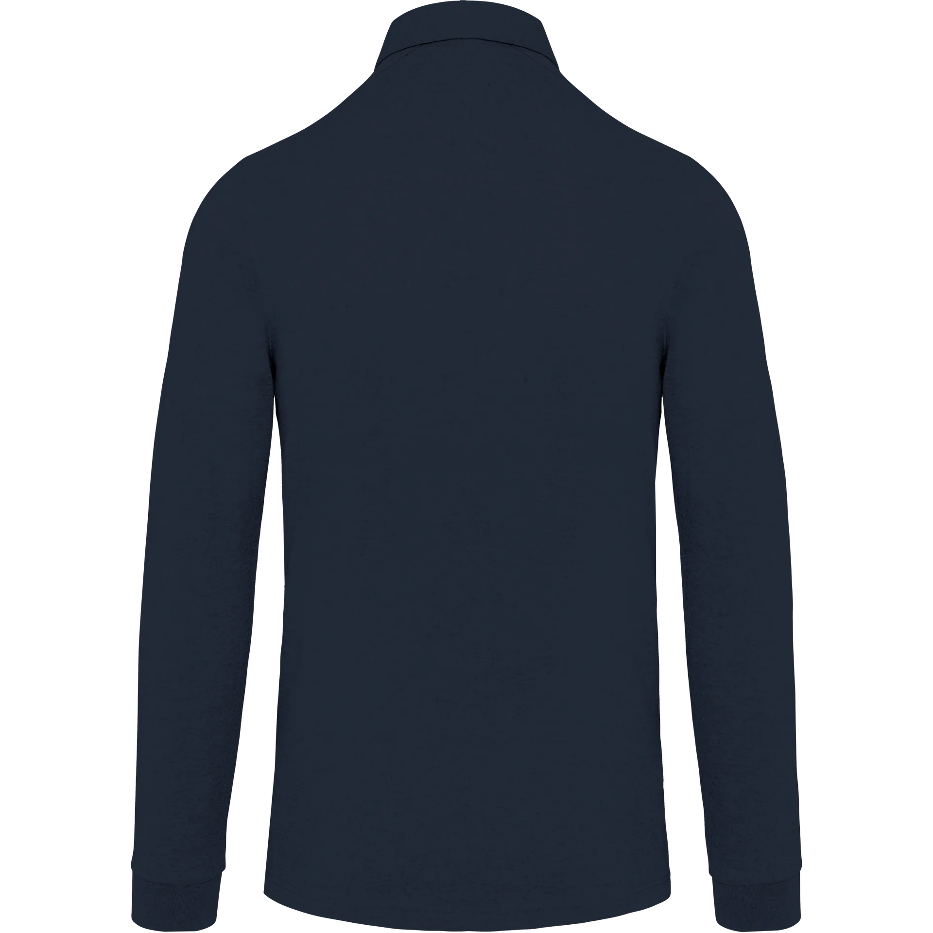 Langarm-Polohemd für Herren aus Jersey