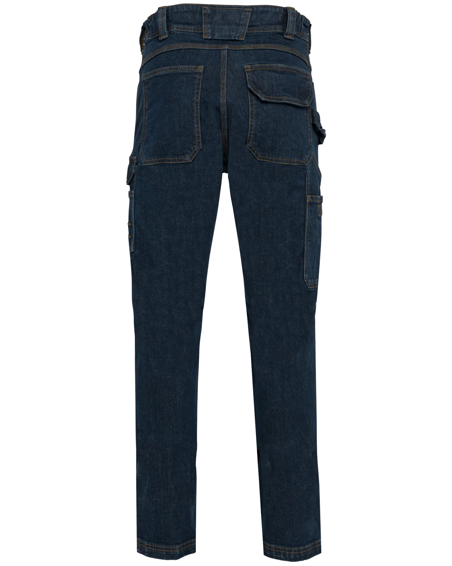 Denim-Herrenhose mit mehreren Taschen