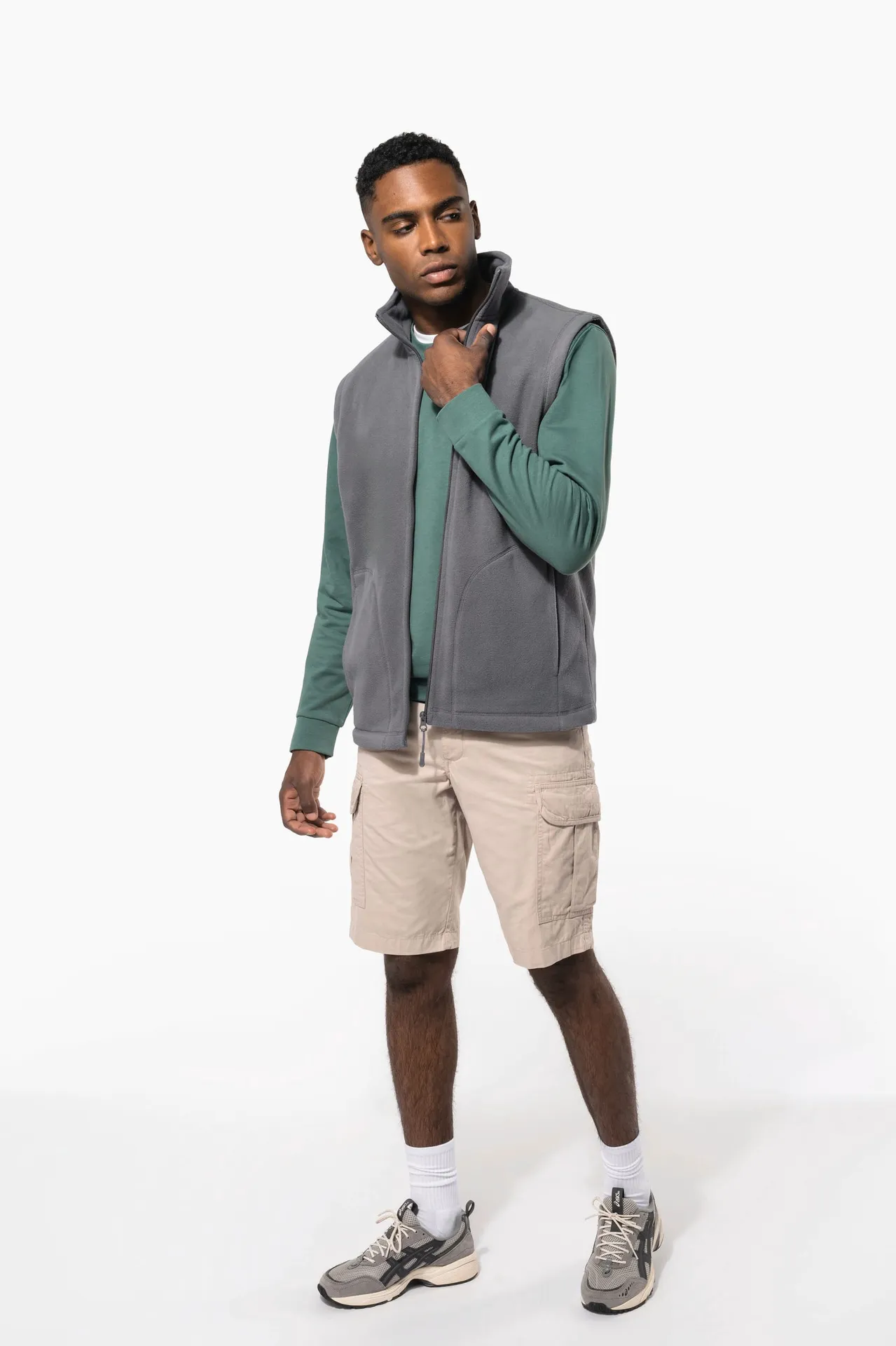 Multi pocket Bermuda shorts