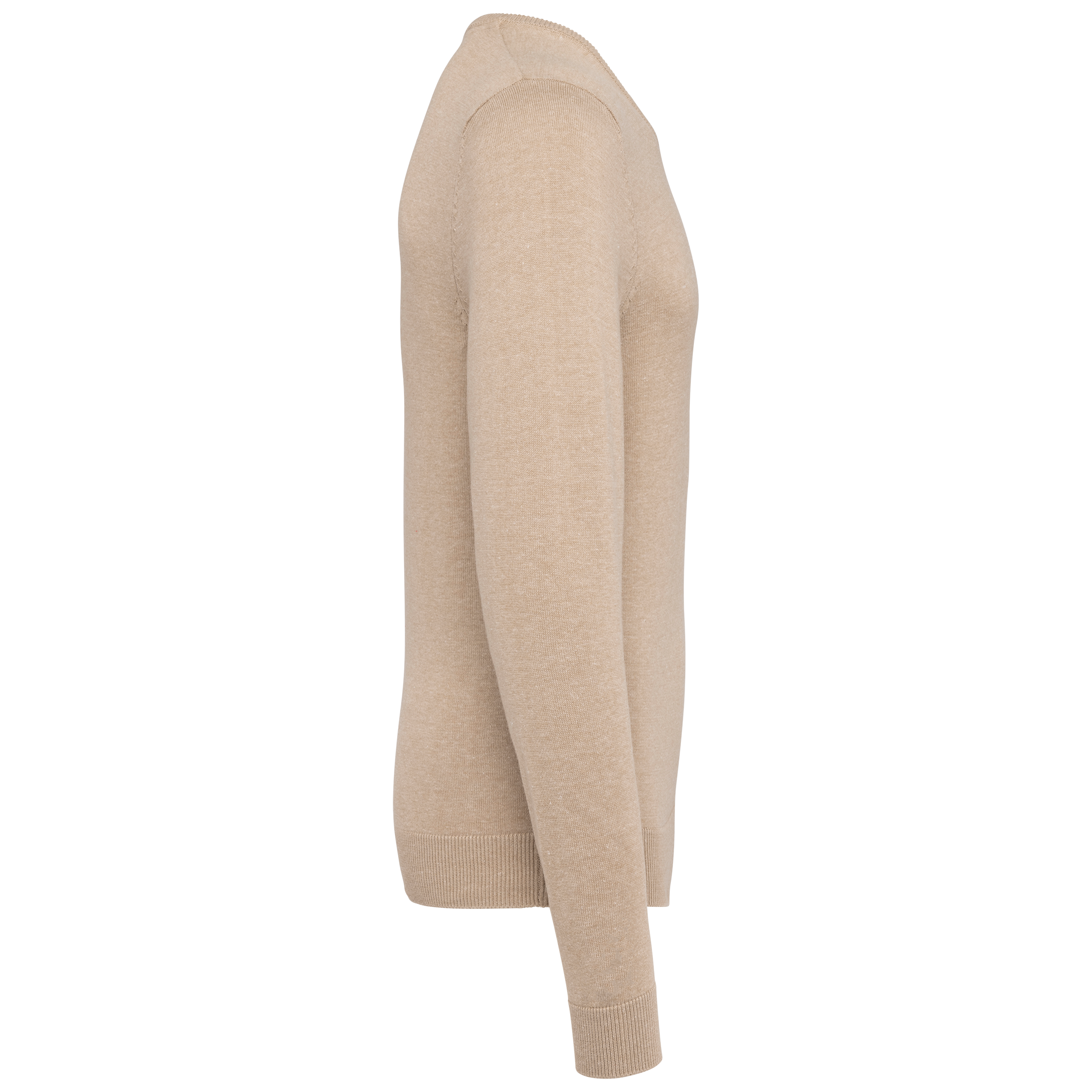 Herrenpullover mit V-Ausschnitt