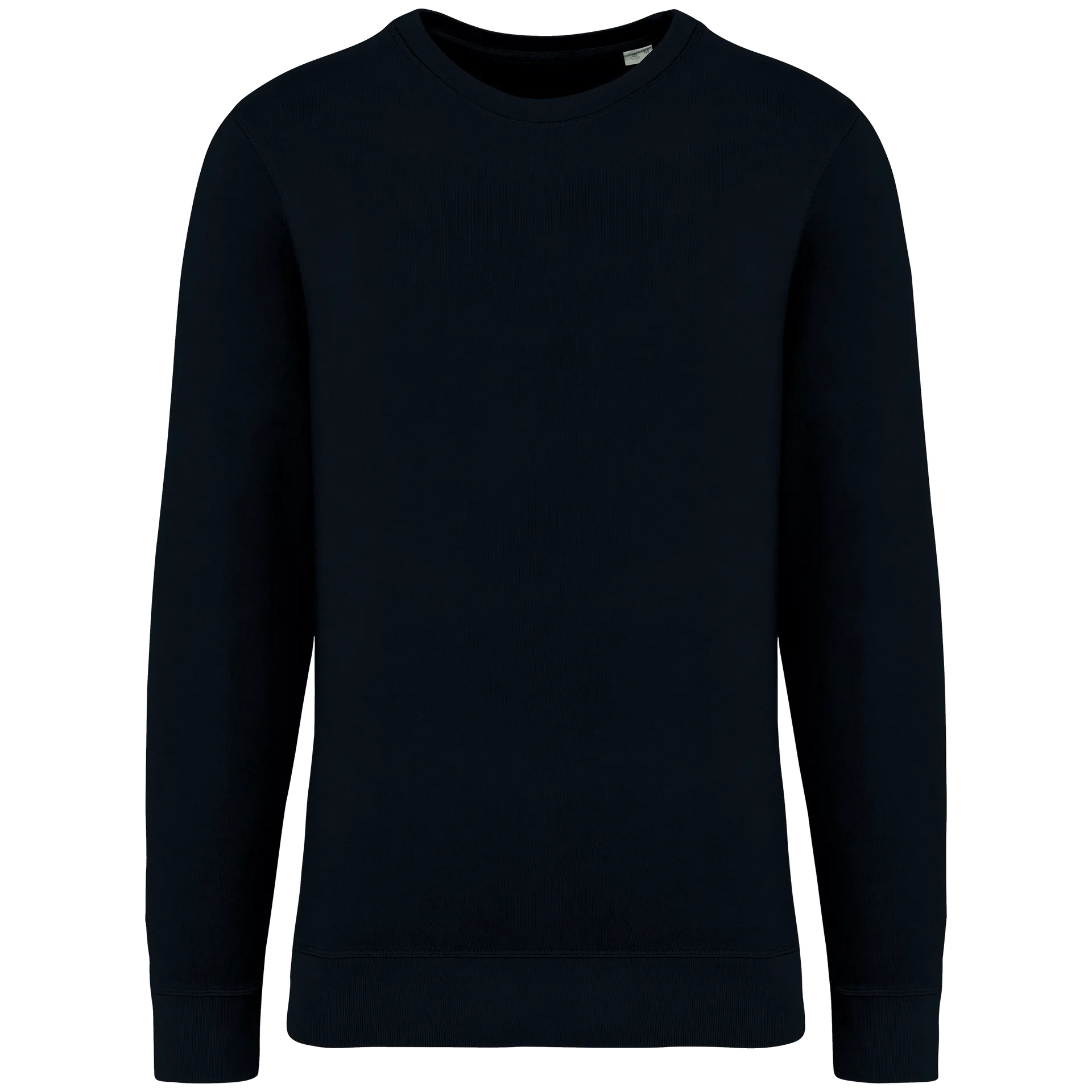 Umweltfreundliches Unisex Sweatshirt mit Rundhalsausschnitt aus French Terry