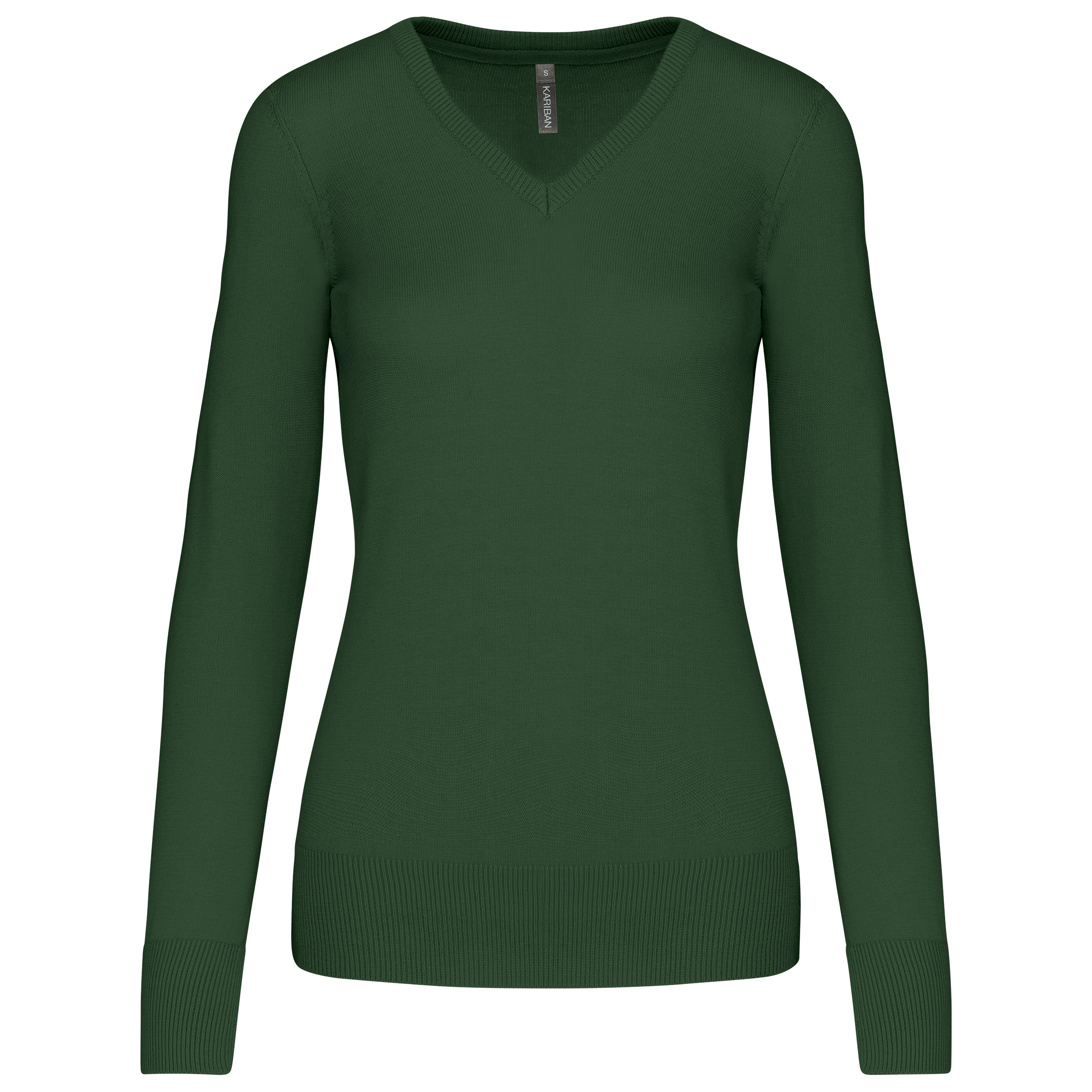 Damenpullover mit V-Ausschnitt