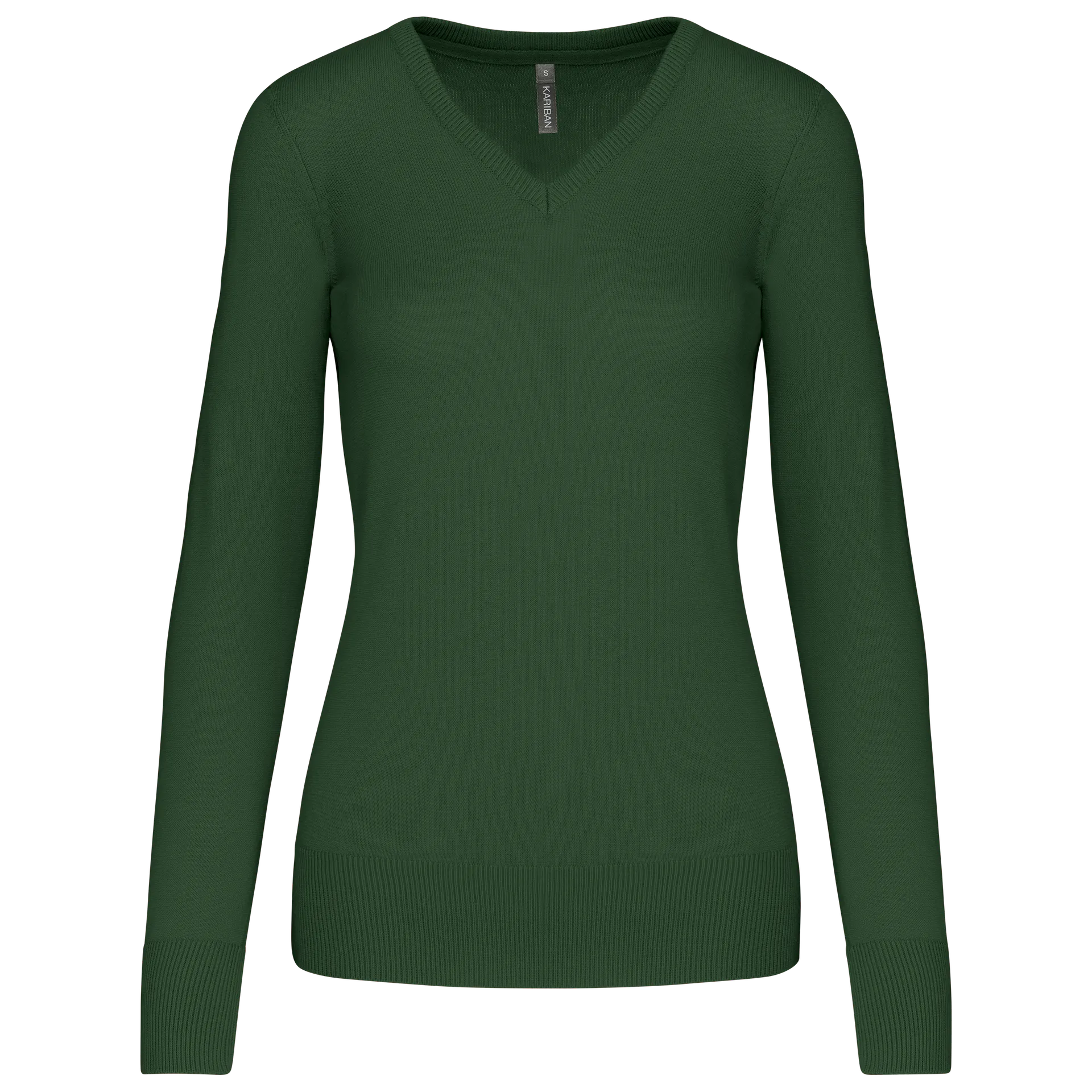 Damenpullover mit V-Ausschnitt