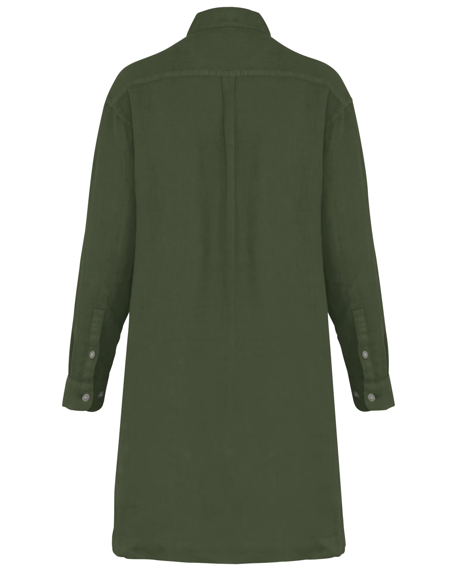 Hemdblusenkleid aus Leinen für Damen