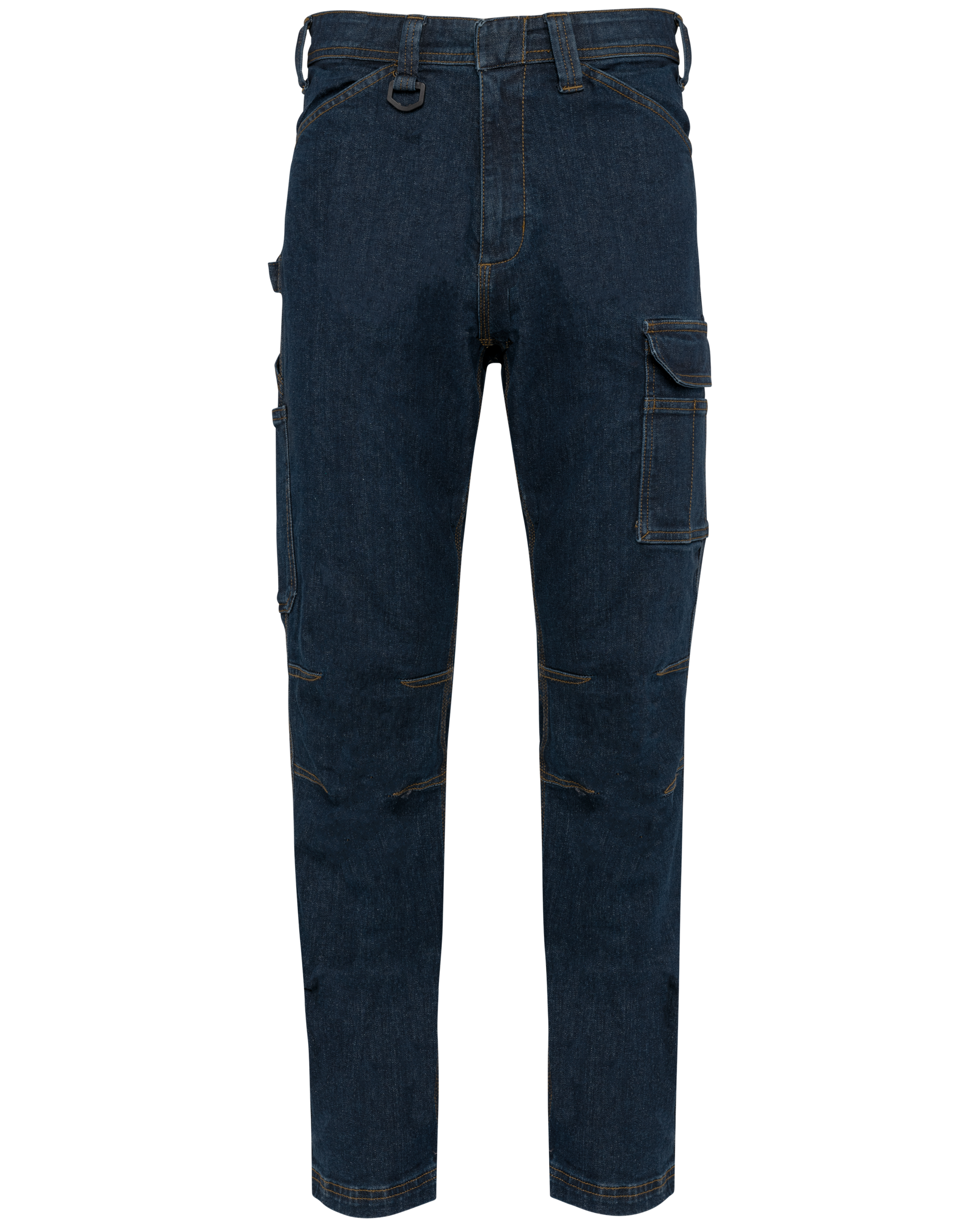 Denim-Herrenhose mit mehreren Taschen Denim-Herrenhose mit mehreren Taschen