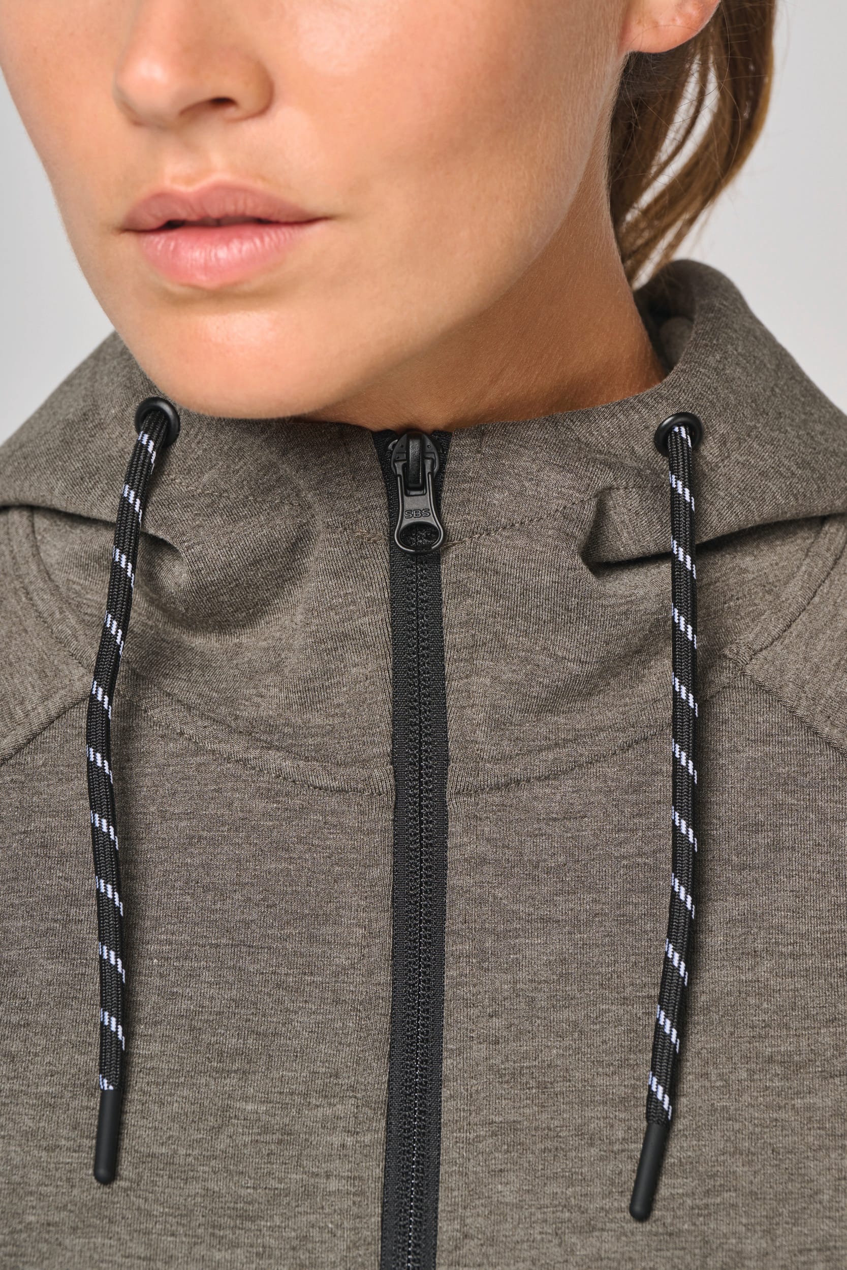 Damen-Funktions- performance Hoodie