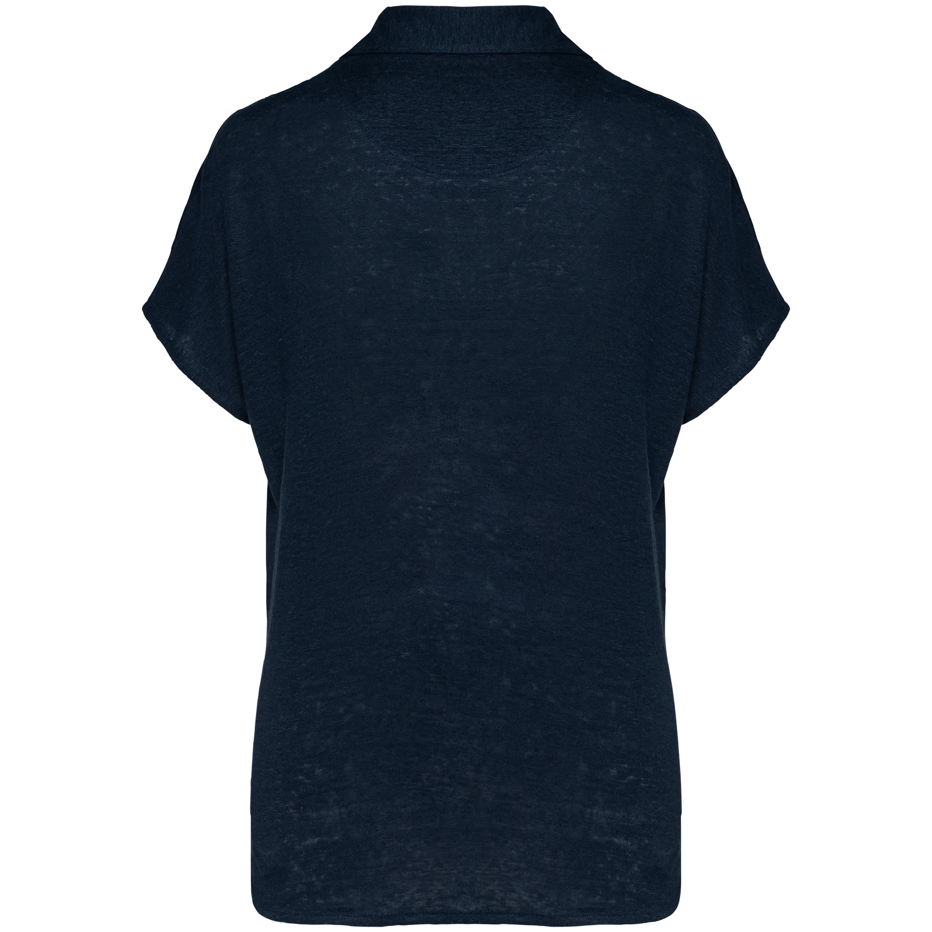 Damen-Polohemd aus Leinen