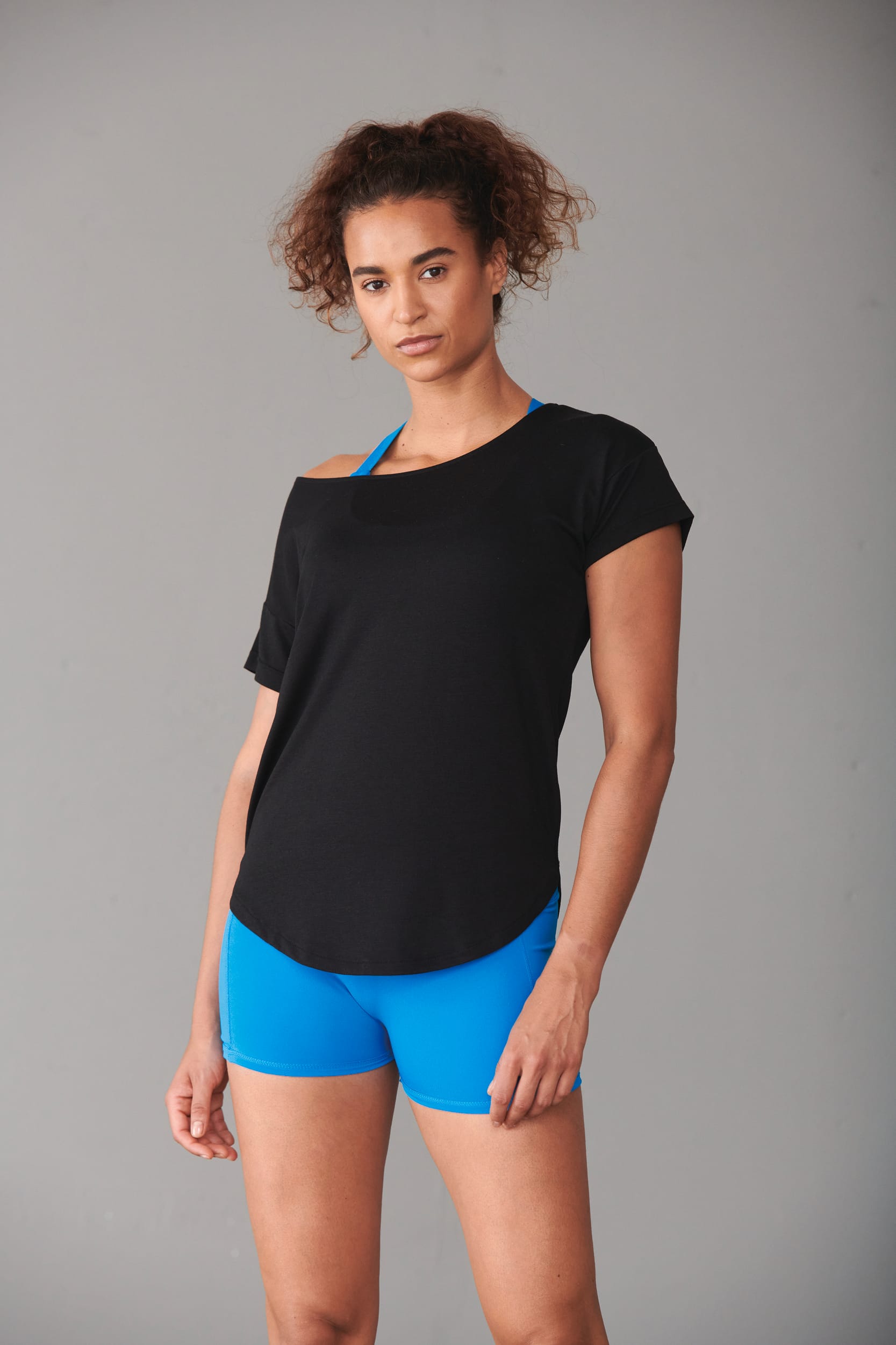 Scoop neck damen-T-Shirt